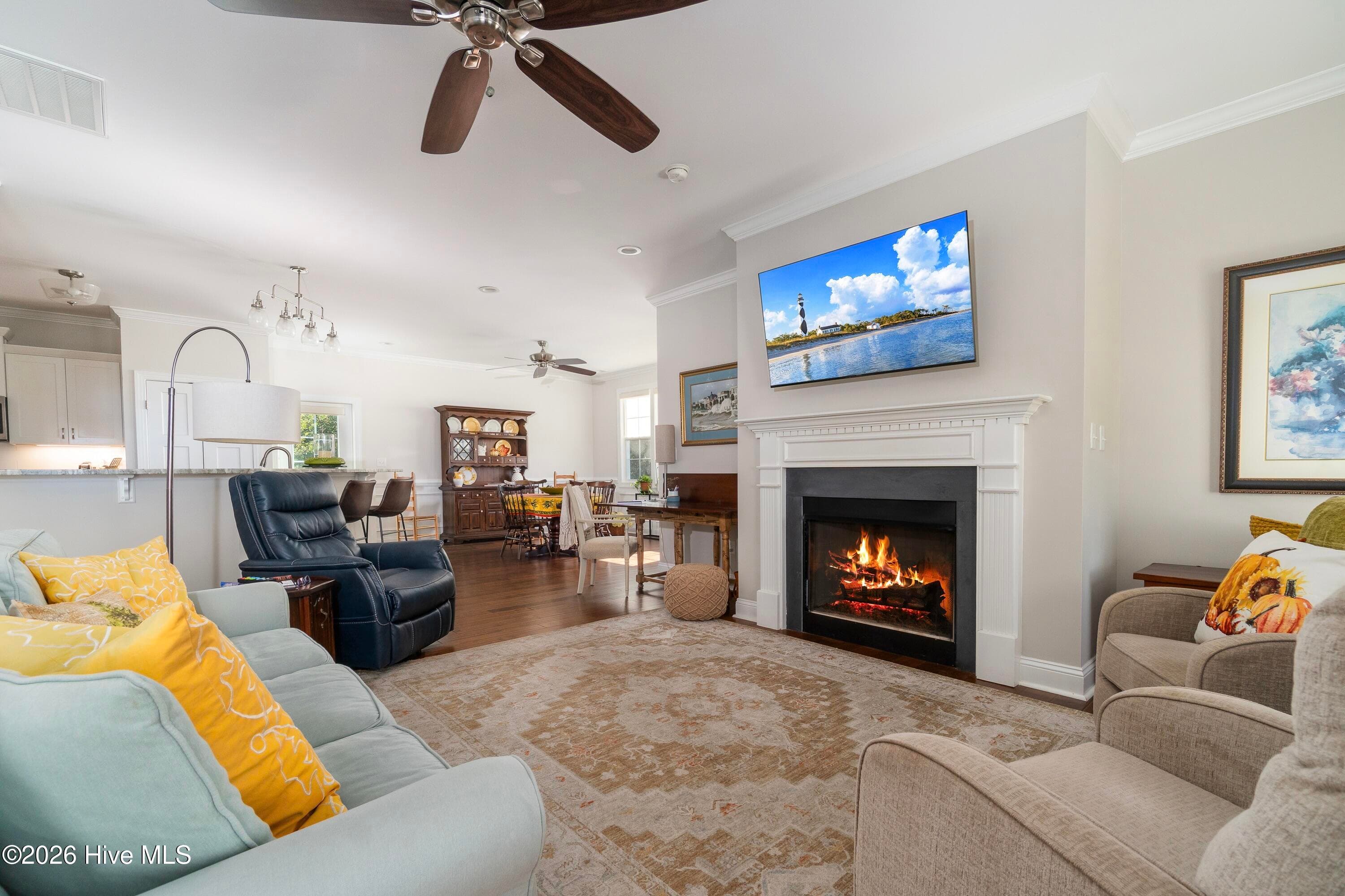 Living Room - 603 Trawler Place, Newport, NC 28570, Newport