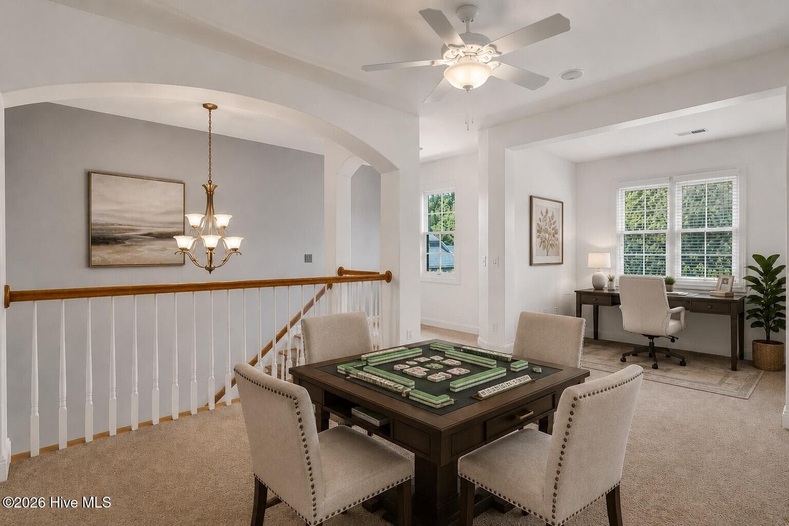 Virtual staging Mahjong or poker - 1186 Evangeline Drive, Leland, NC 28451