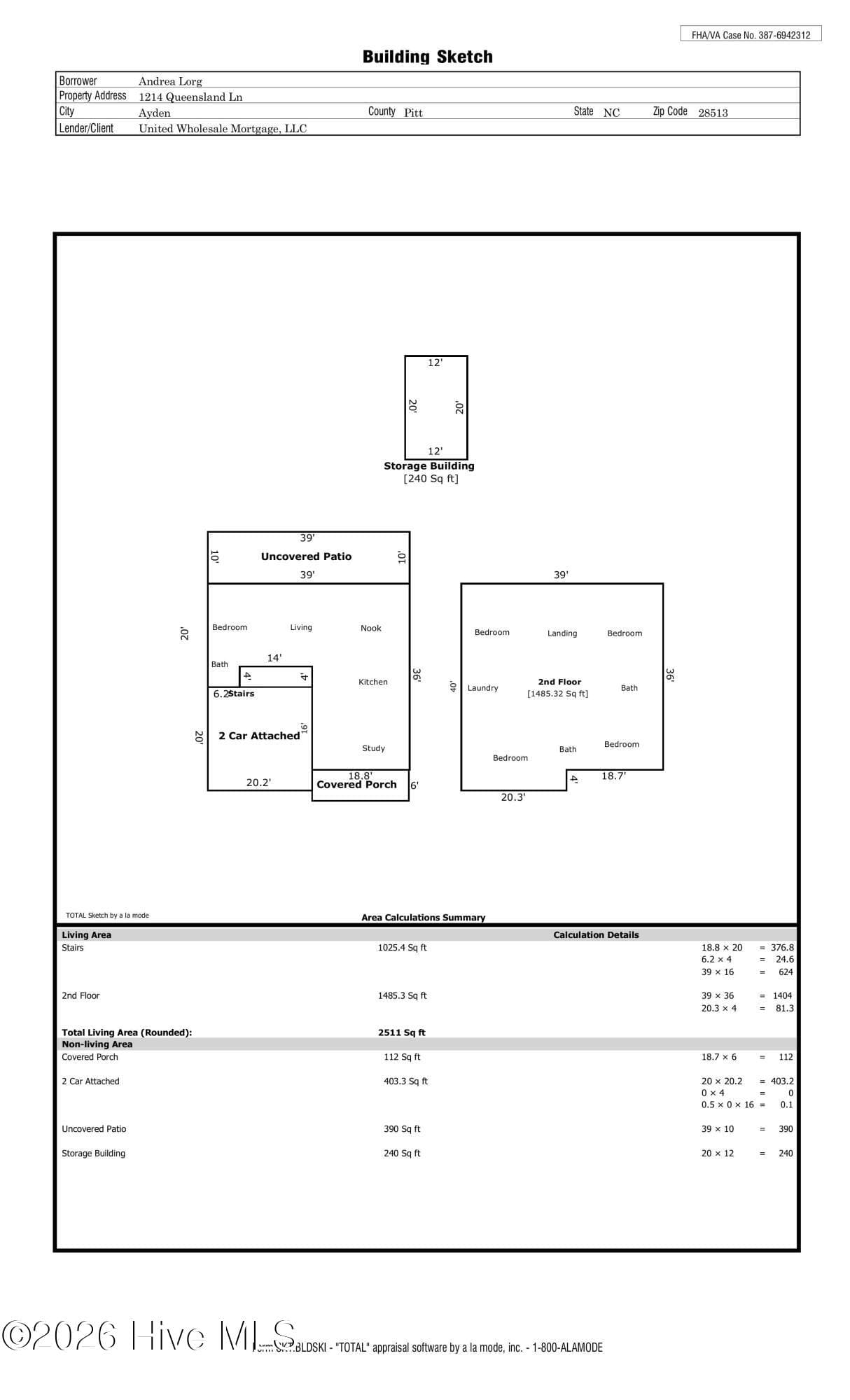 Single Family Residence at 1214 Queensland Lane, Ayden, NC 28513, photo 16 of 58