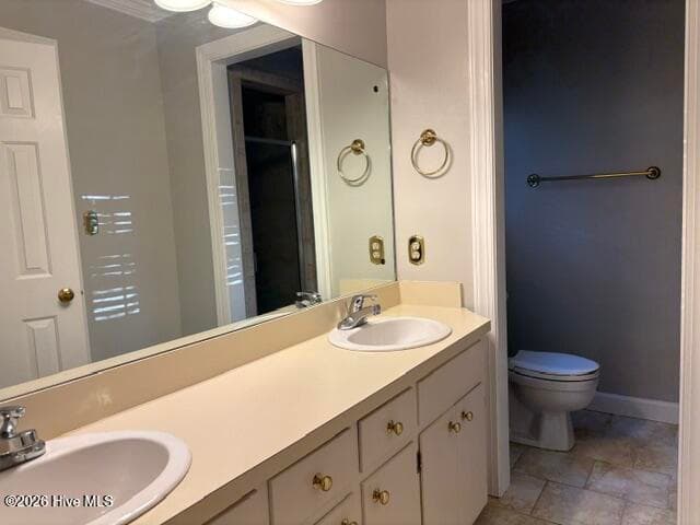 spacious vanity with dual sinks - 2207 Foxcroft Road NW, Wilson, NC 27896