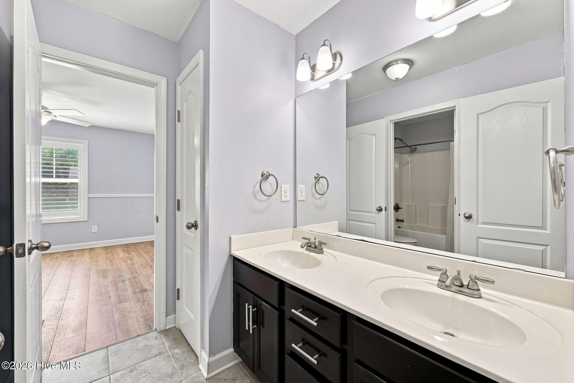 Jack and Jill Bathroom - 108 Katydid Court, Hampstead, NC 28443