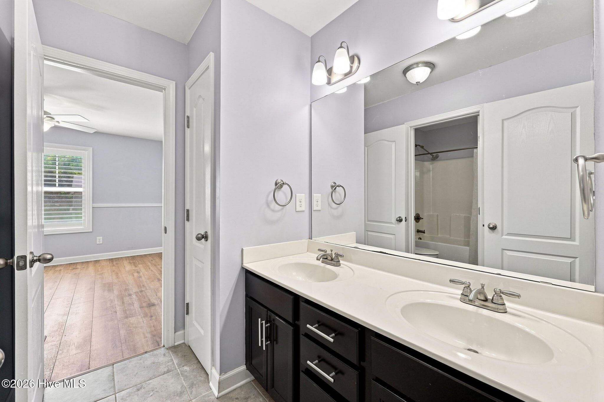Jack and Jill Bathroom - 108 Katydid Court, Hampstead, NC 28443