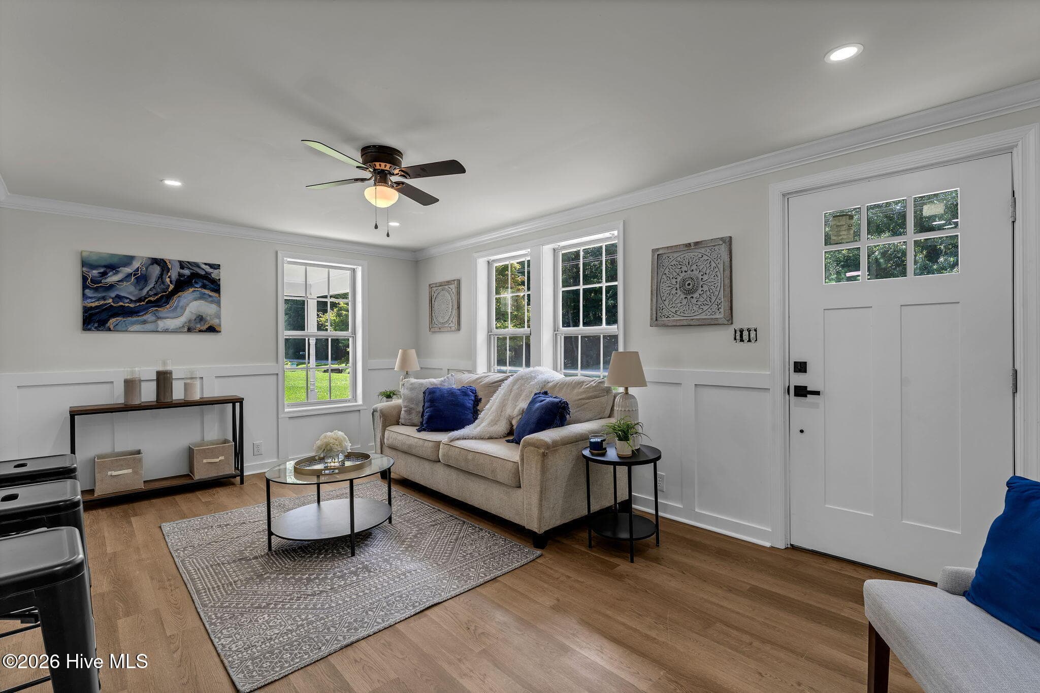 Living Room view from hallway - 567 Blount Road, Elizabeth City, NC 27909