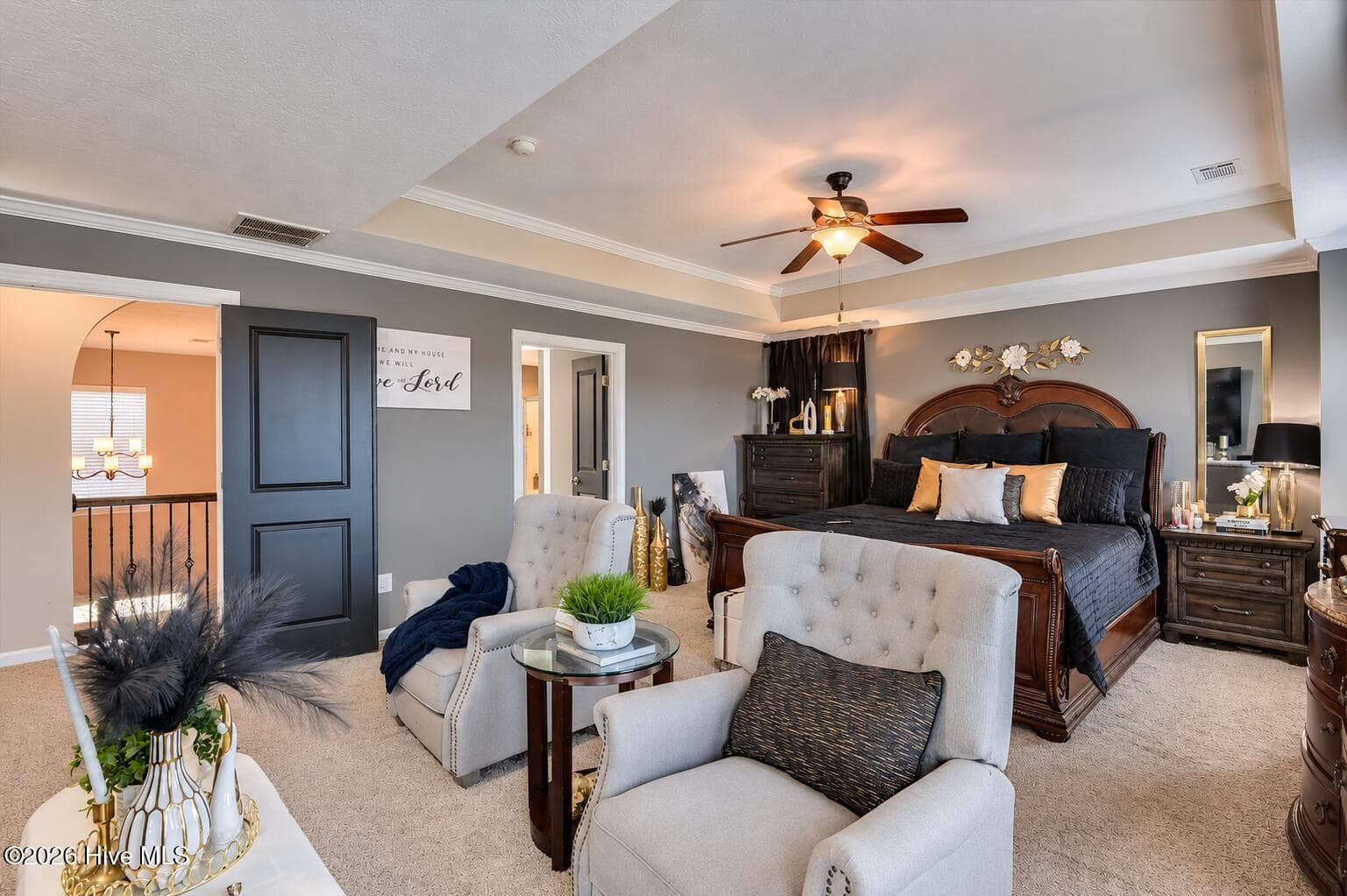 Primary bedroom - 1730 Ethan Way, Hephzibah, GA 30815