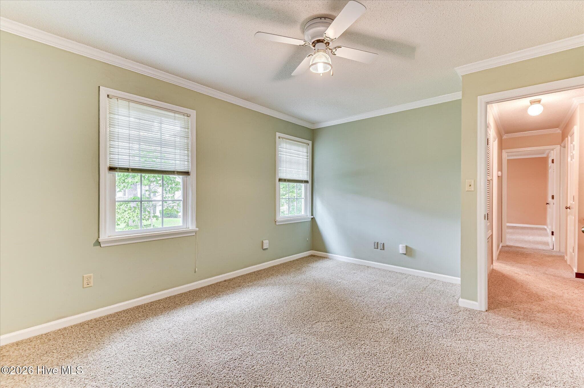 Bedroom 3 - Upstairs, freshly-cleaned carpet - 307 Wakefield Lane N, Martinez, GA 30907