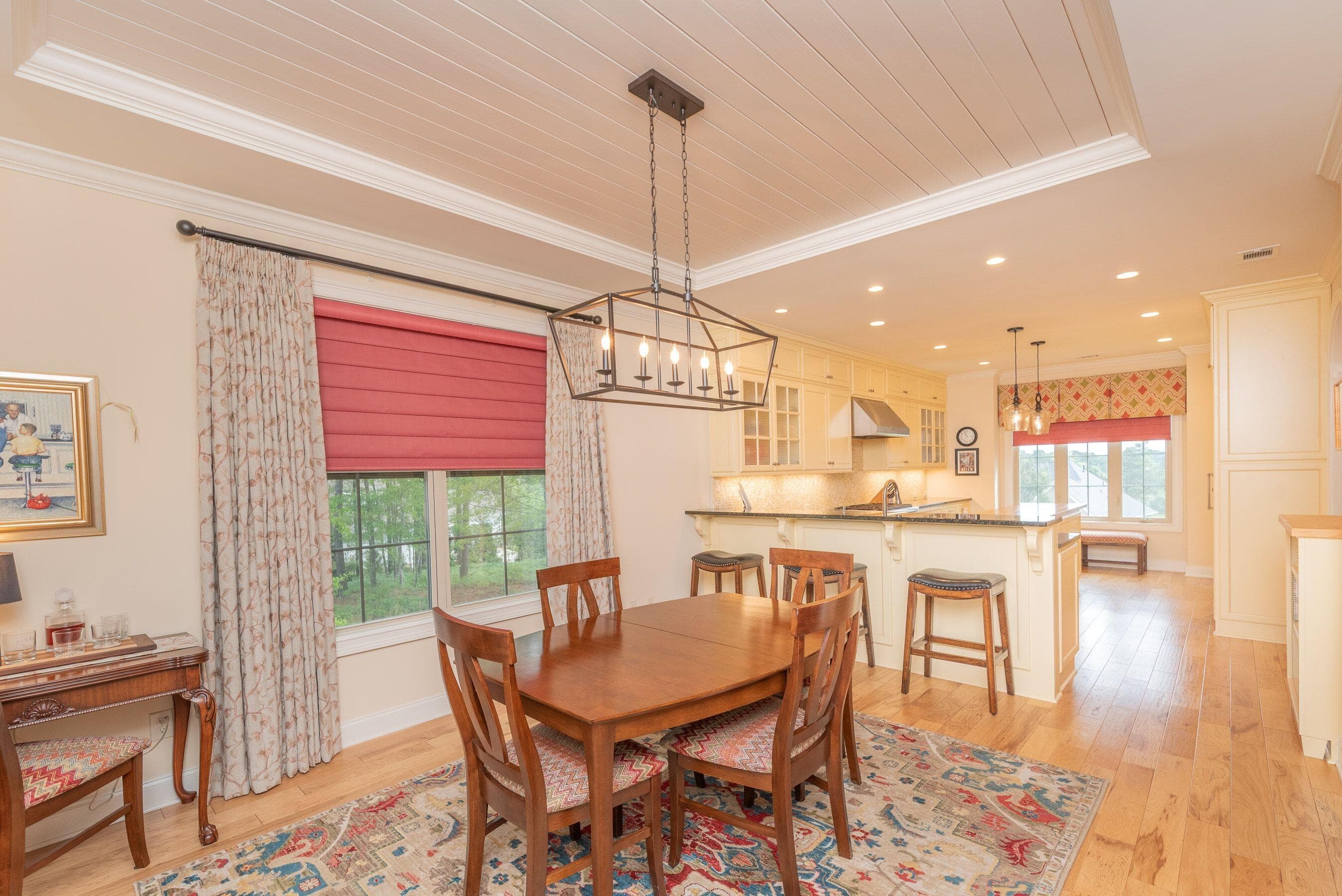 Dining room looking into kitchen - 207 Quiet Oak Court, Aiken, SC 29803