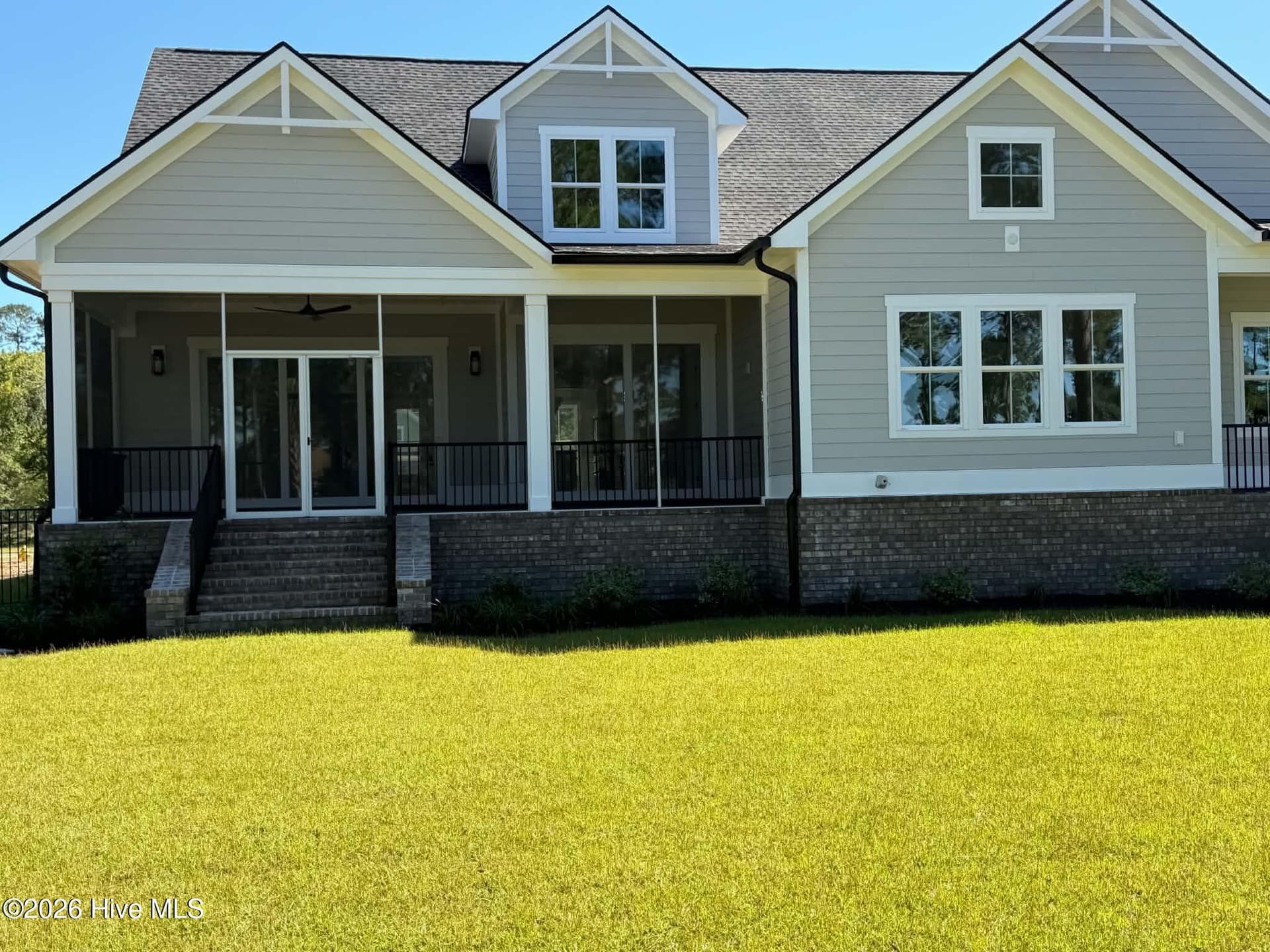 Rear screen porch. - 550 Glenburnie Street NW, Calabash, NC 28467