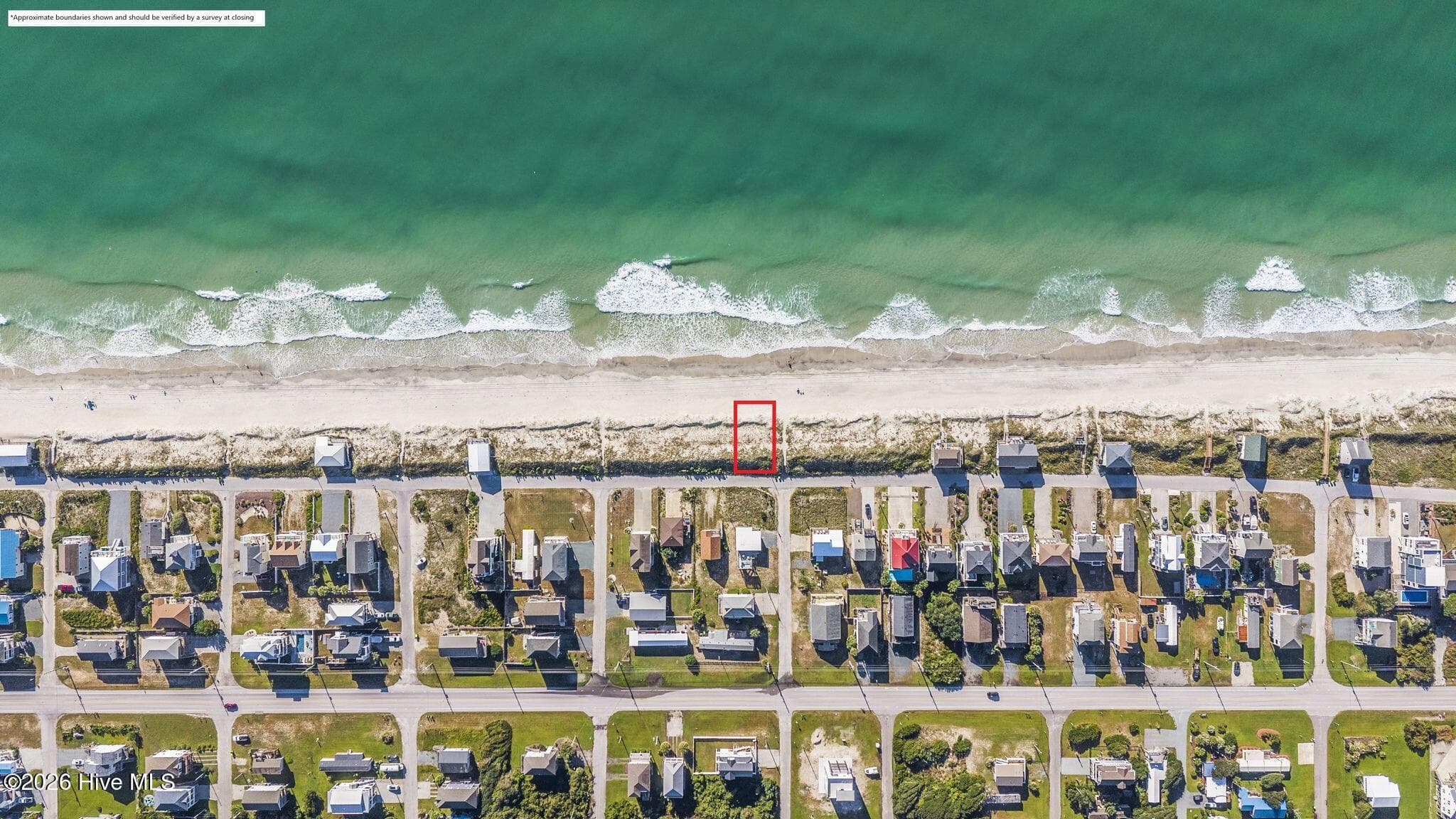 Lines shown are for illustration only and do not represent exact property boundaries. A survey should be obtained for verification. - 254 1 Topsail Road, North Topsail Beach, NC 28460
