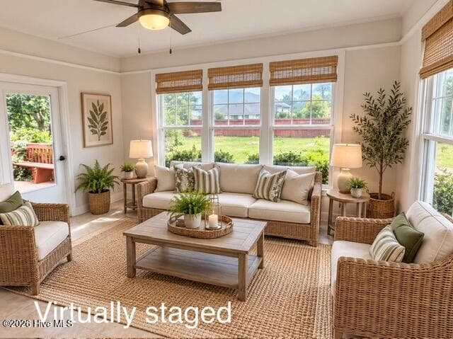 This is how the sunroom could look furnished! - 4147 Knollcrest Circle N, Martinez, GA 30907