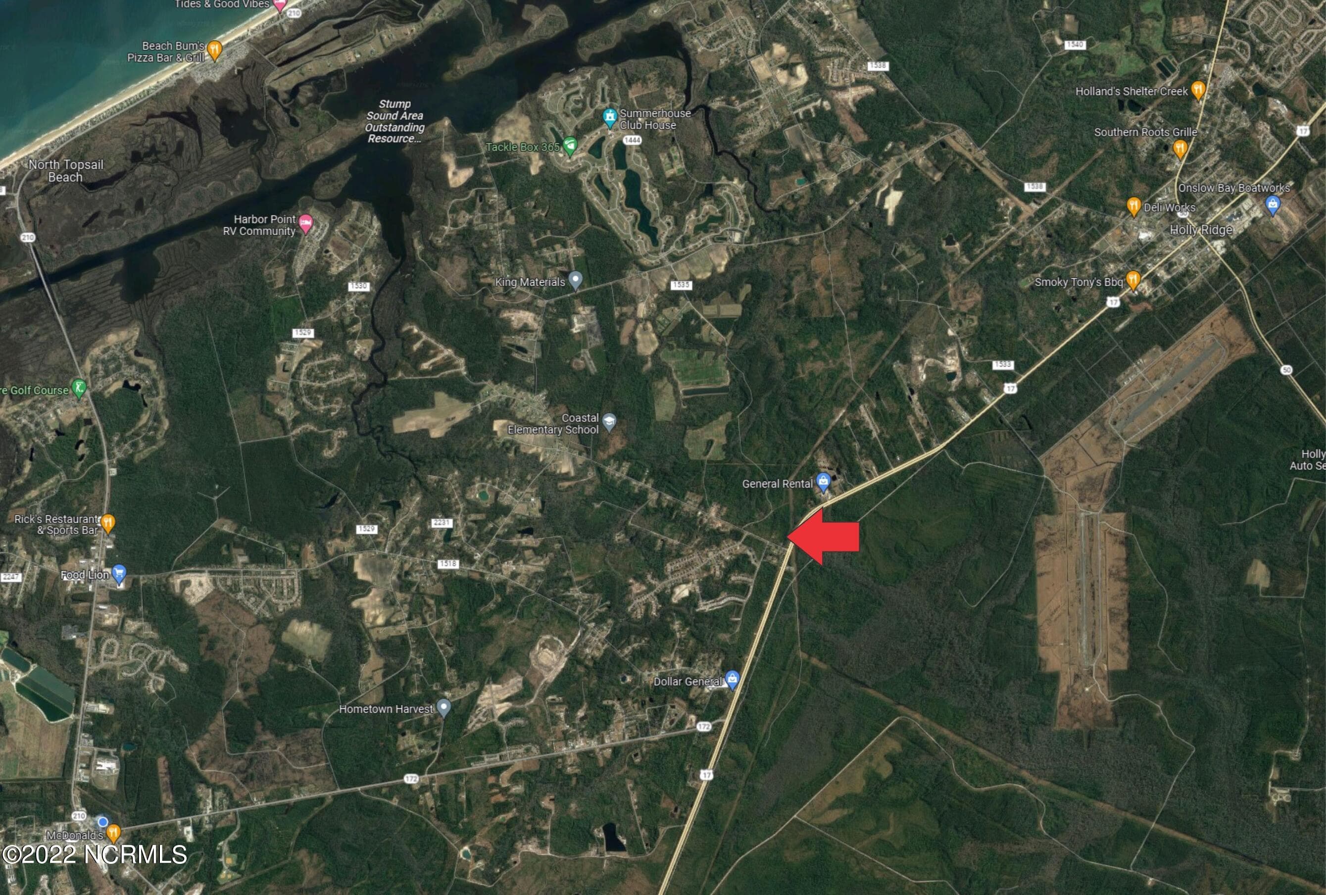 Industrial at 21.17 Acre Wilmington Hwy, Holly Ridge, NC 28445, photo 7 of 8