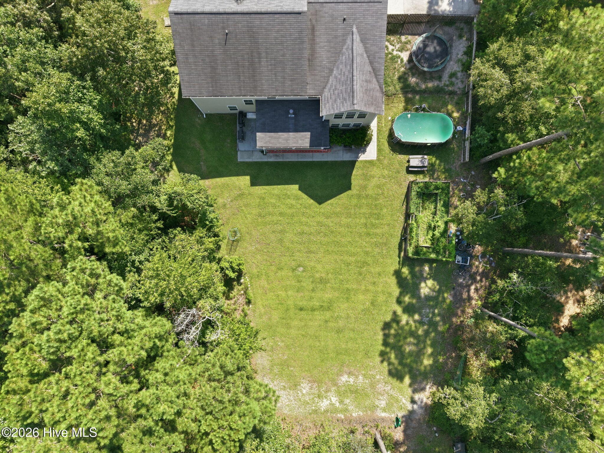 Back Yard - 108 Katydid Court, Hampstead, NC 28443