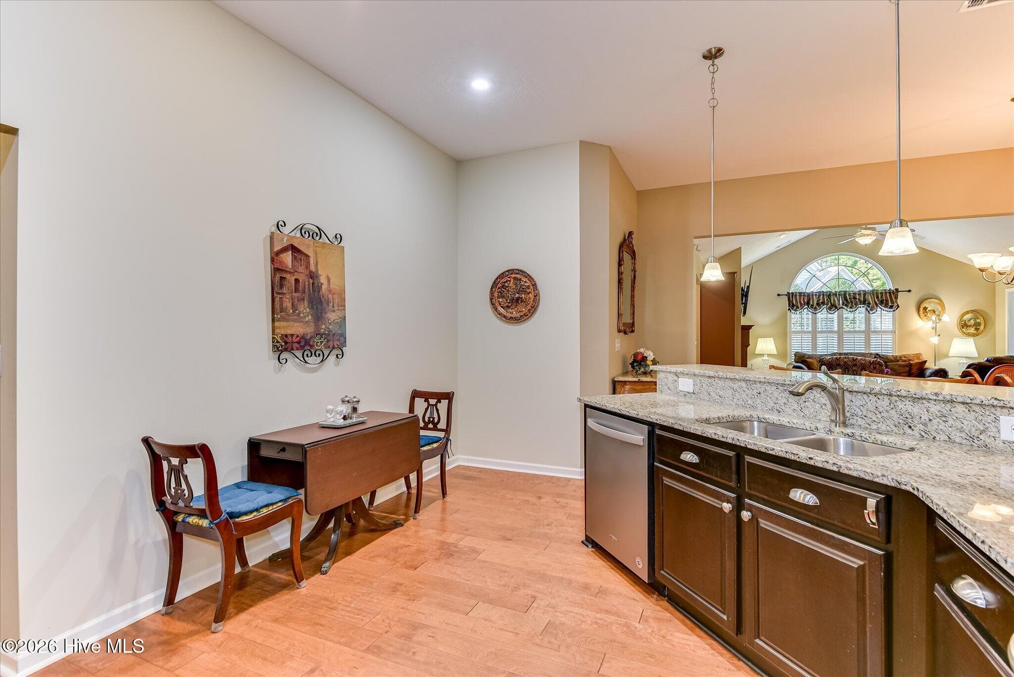 Breakfast area fits table for 4. - 1201 Brookstone Way, Augusta, GA 30909