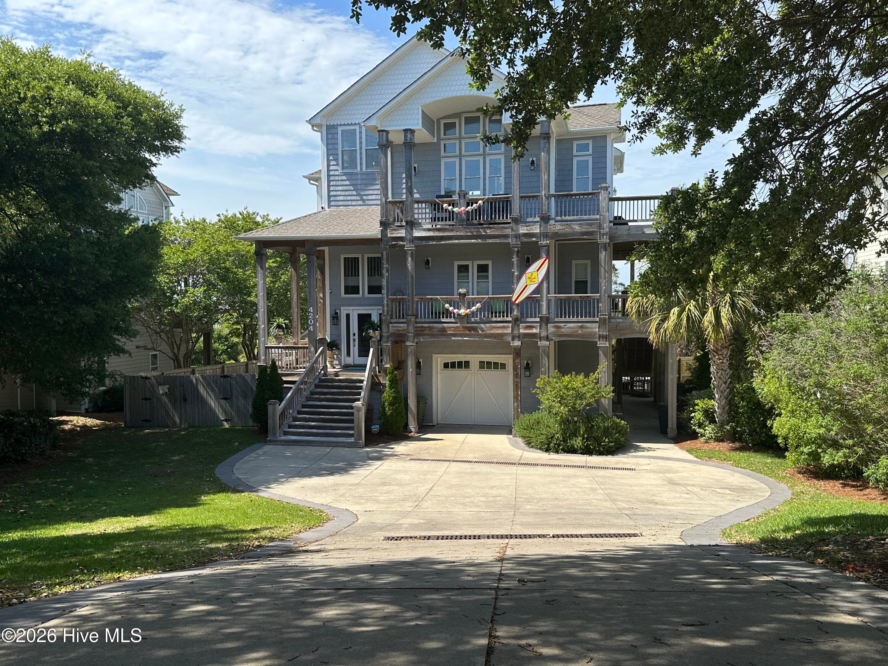 Front Elevation - 4204 Emerald Drive, Emerald Isle, NC 28594