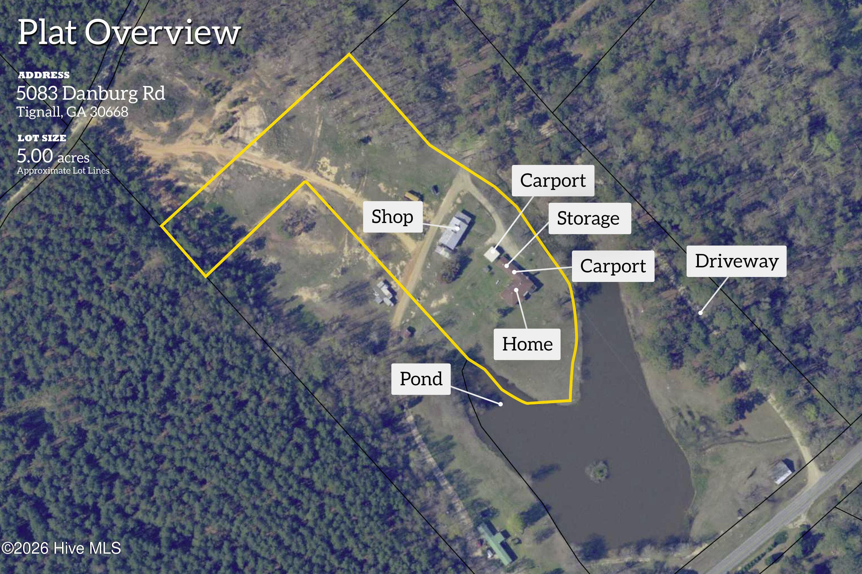 Single Family Residence at 5083 Danburg Road, Tignall, GA 30668, photo 3 of 60