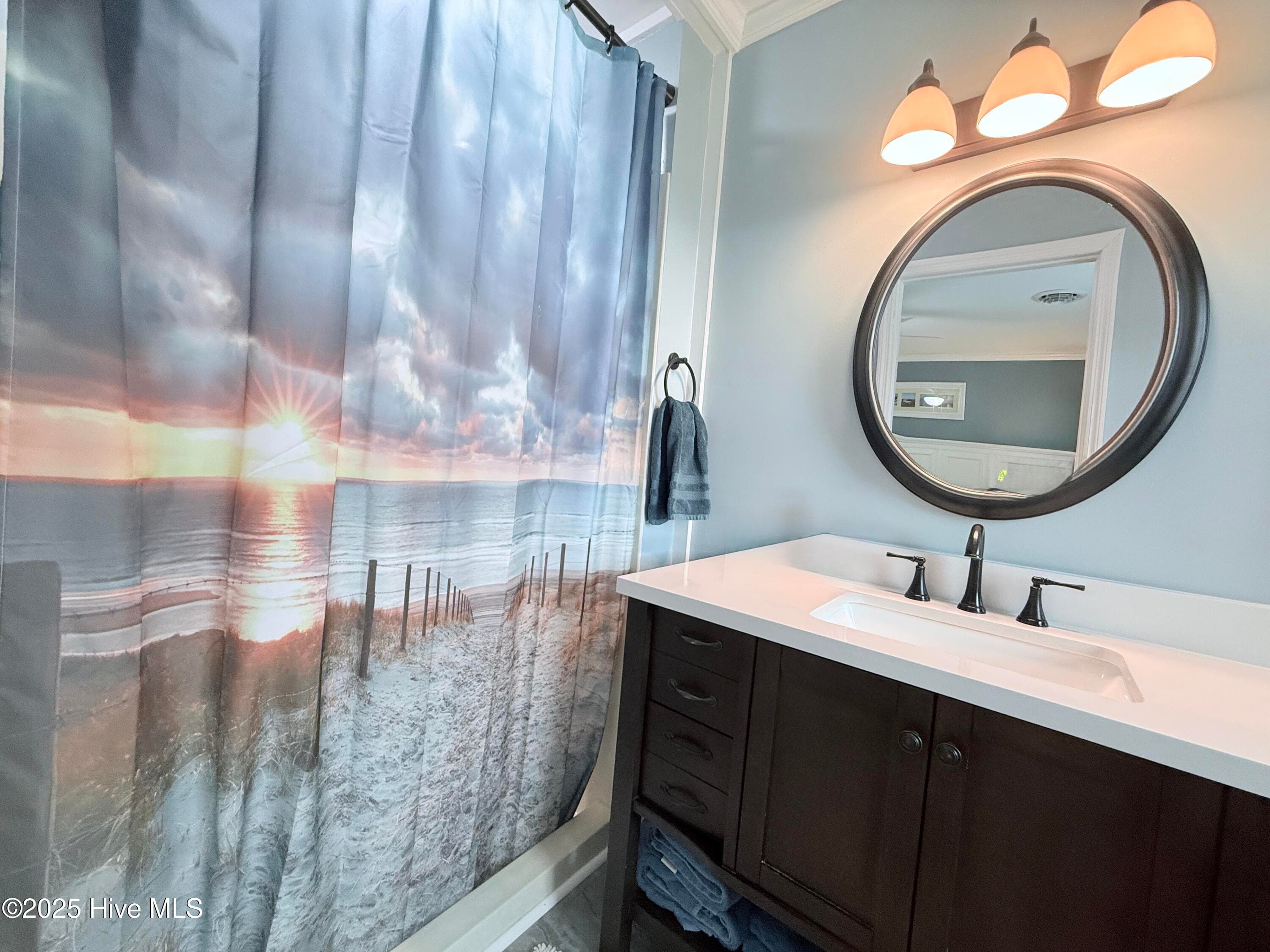 Upstairs Primary Bathroom - 5405 Cedar Tree Lane, Emerald Isle, NC 28594