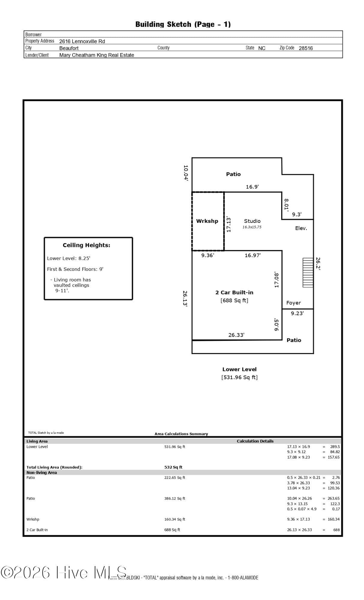 Single Family Residence at 2616 Lennoxville Road, Beaufort, NC 28516, photo 89 of 92