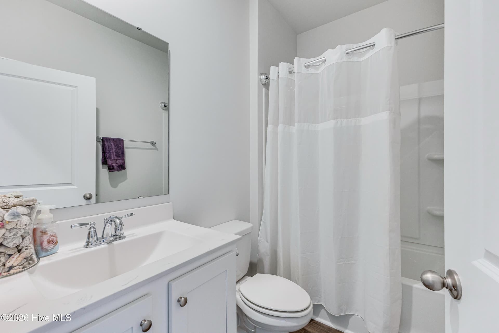 Guest bath between two guest bedrooms - 1038 Burled Oak Ridge Loop SE, Bolivia, NC 28422