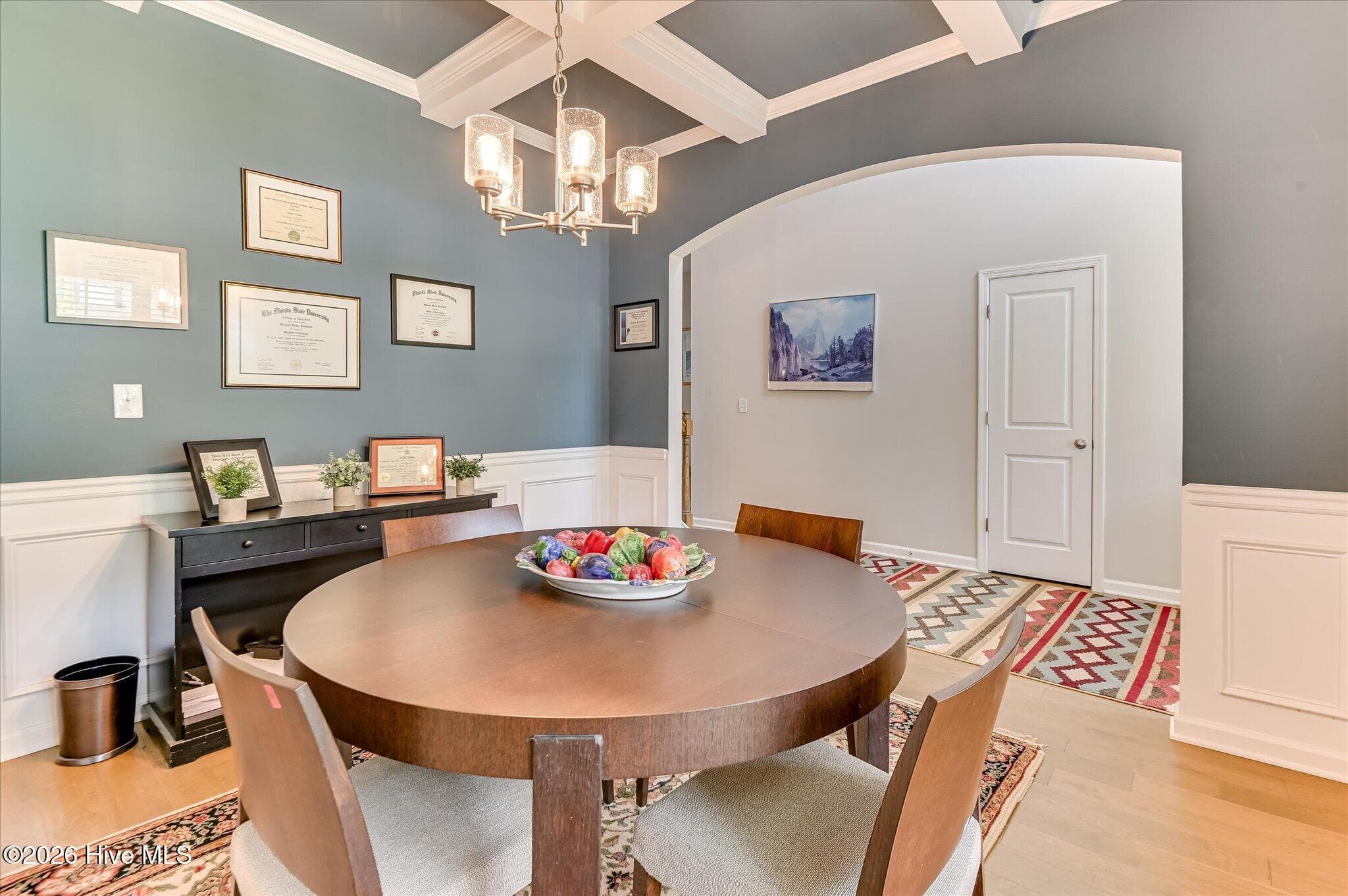 Formal Dining Room with trey ceilings - 257 Haverford Drive, Grovetown, GA 30813