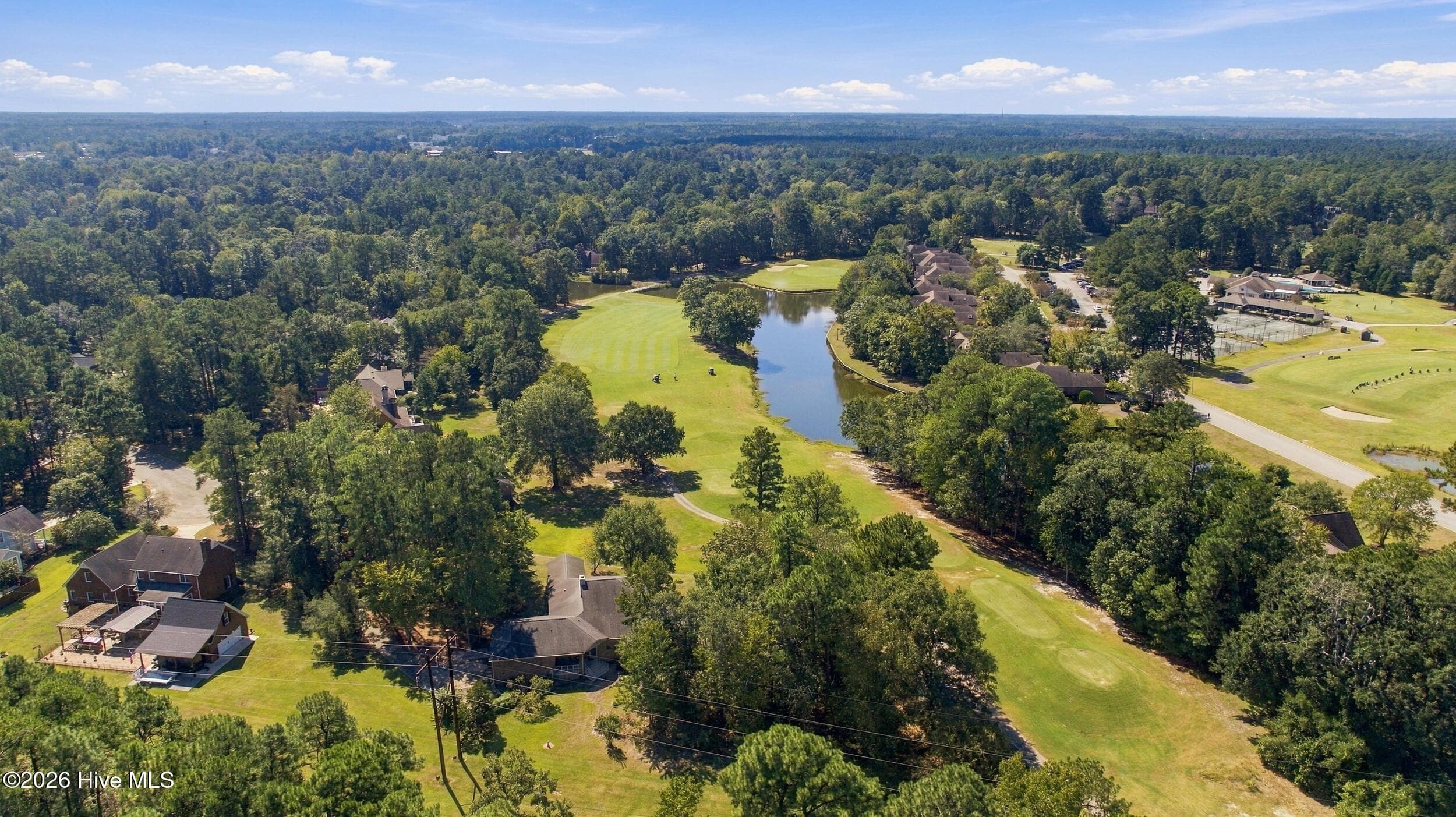 Aerial View - 3306 Peppercorn Road, New Bern, NC 28562