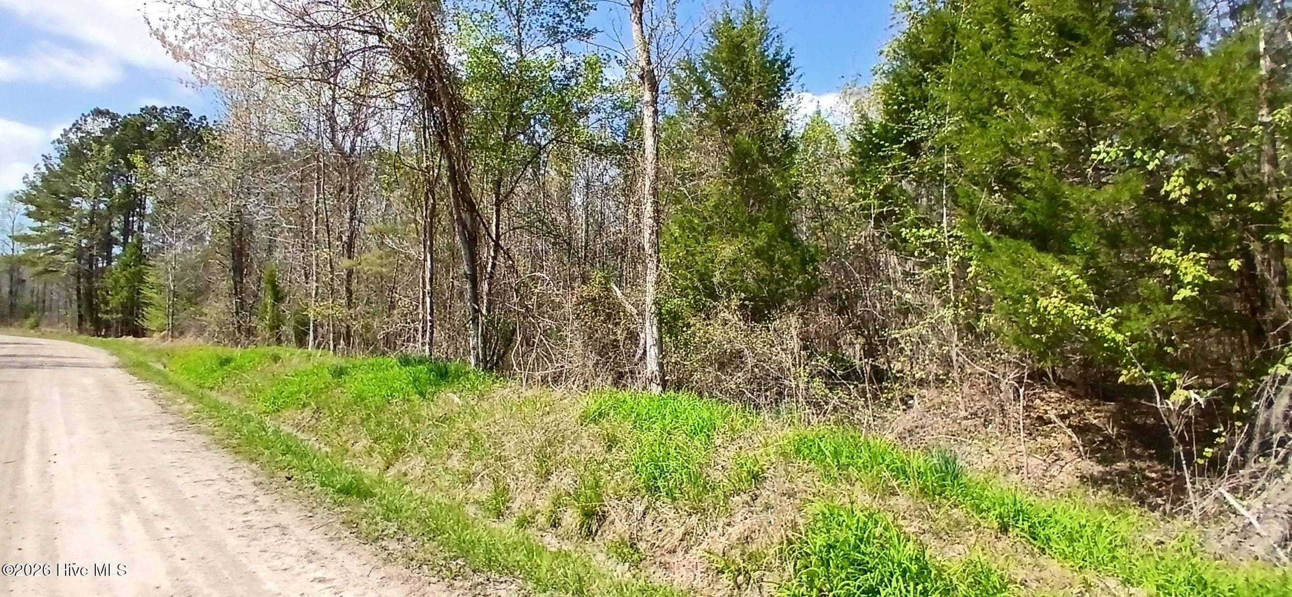 Frontage from Corner of neighboring property private drive - D07-3 Wood Landing Road, Grantsboro, NC 28529