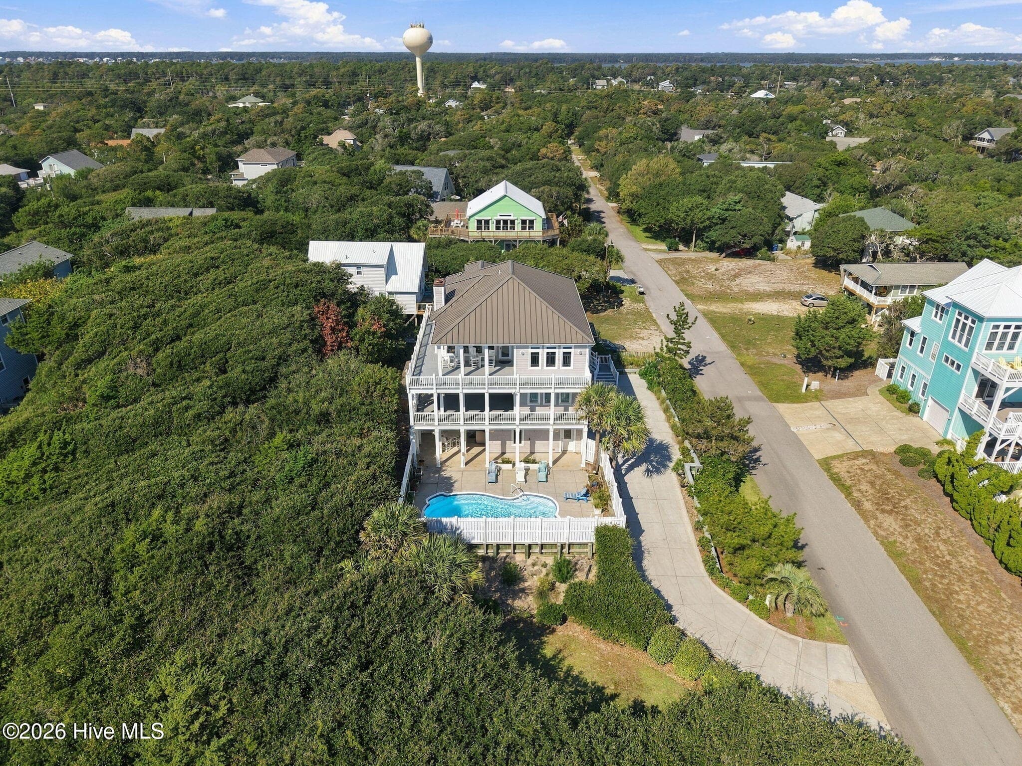 Aerial View - 101 Jackson Avenue, Emerald Isle, NC 28594, Emerald Isle