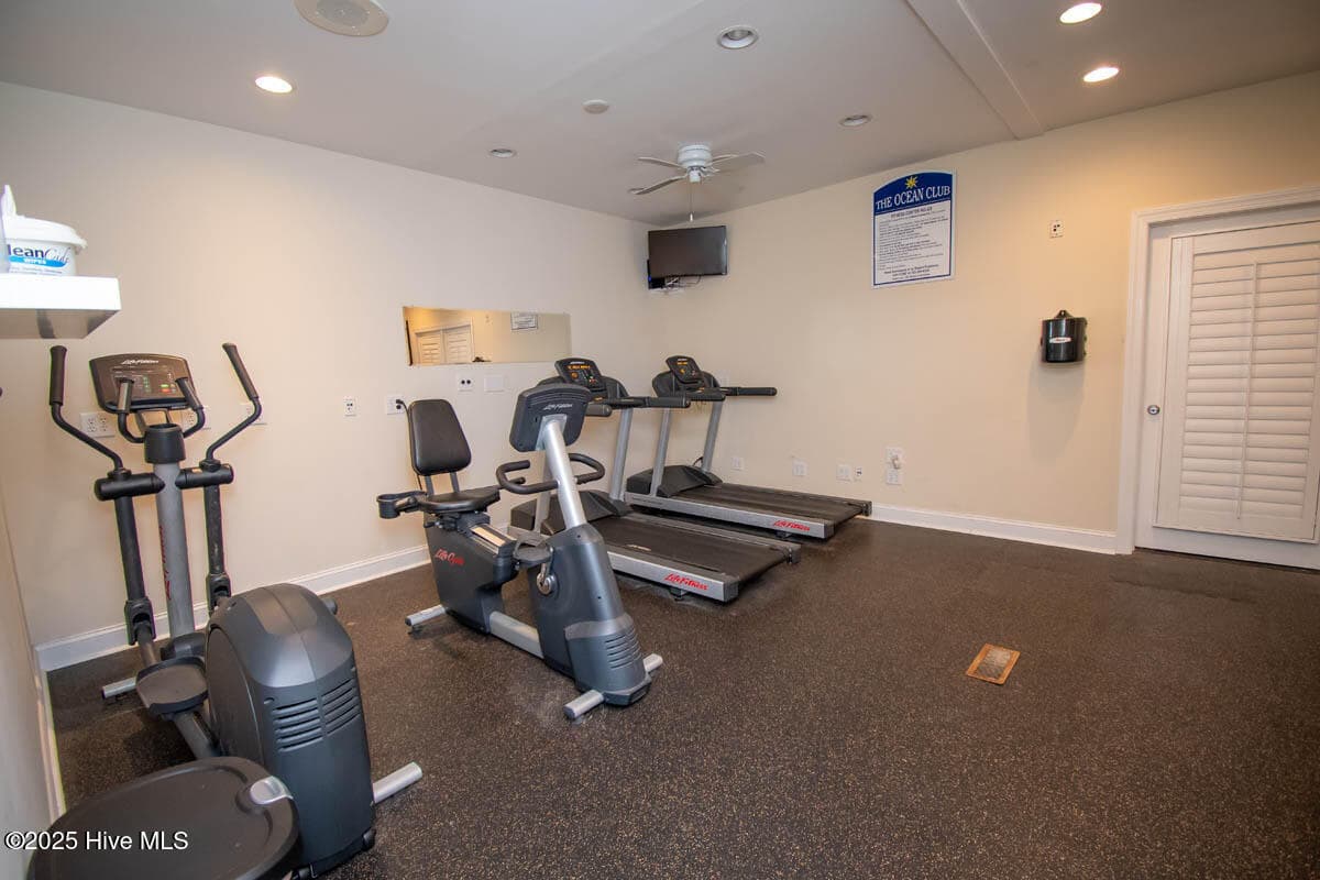 Club House Exercise Room - 1700 Salter Path Road 202-R, Indian Beach, NC 28512