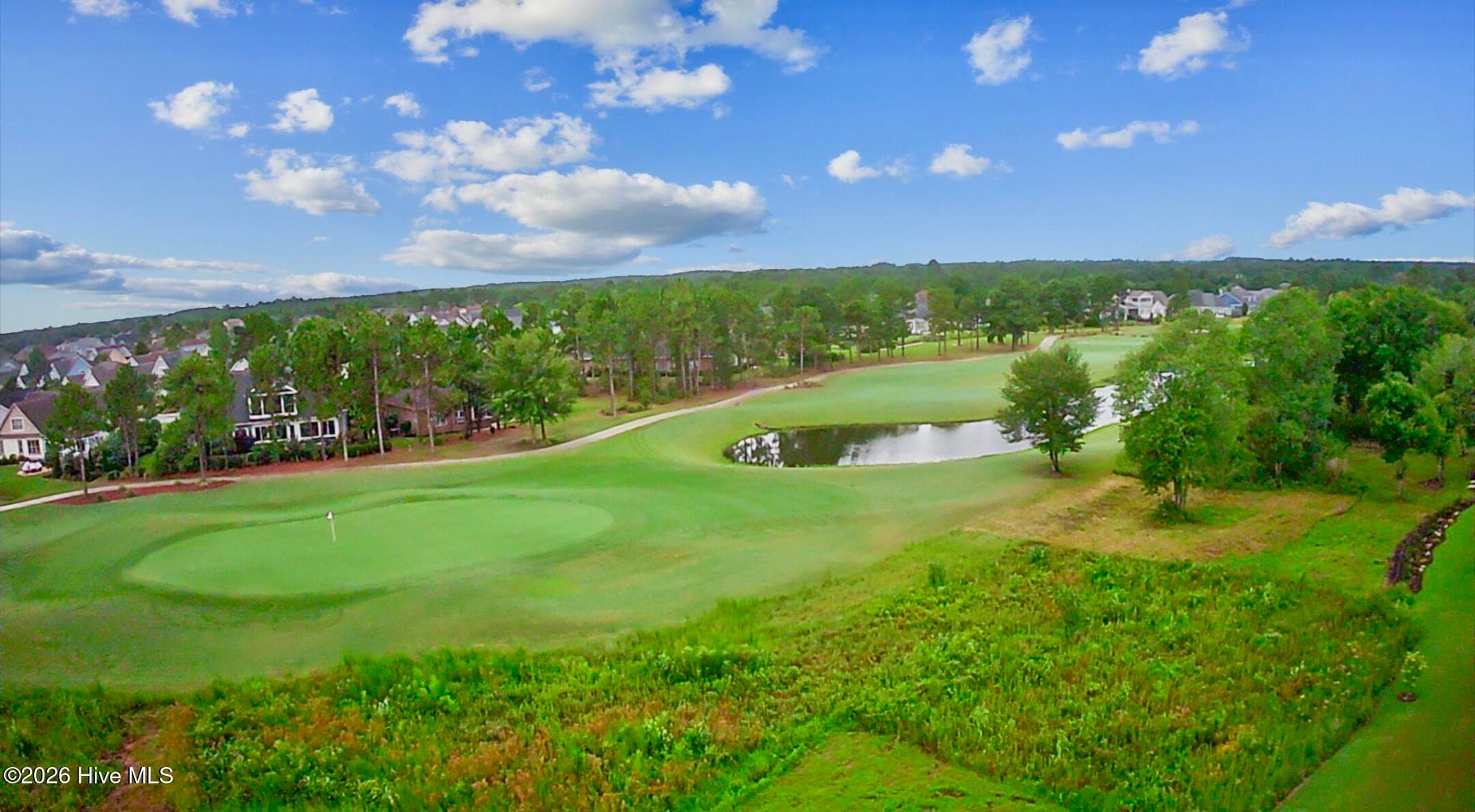 View from upstairs covered porch - 2359 Weeping Birch Road NE, Leland, NC 28451