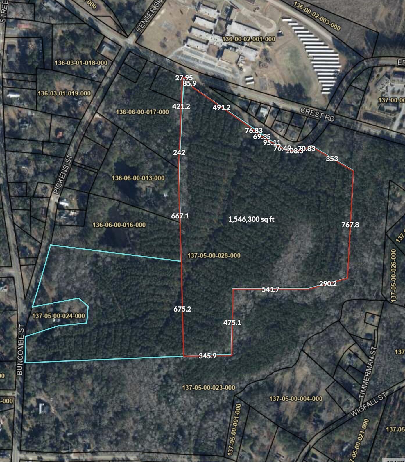 Undeveloped at 0 Edgewood Drive, Edgefield, SC 29824, photo 2 of 2
