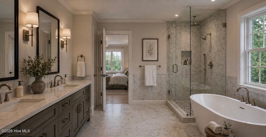 Conceptual Interior Rendering- Not Exact Final Selections - 4132 Chancellors Ridge Way, Sanford, NC 27330