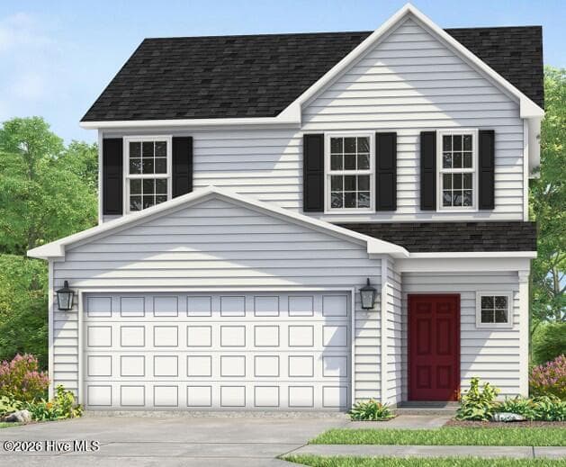 RENDERING - Exterior colors and siding placement may not be the same on the actual home. - 288 Laborde Lane, Raeford, NC 28376