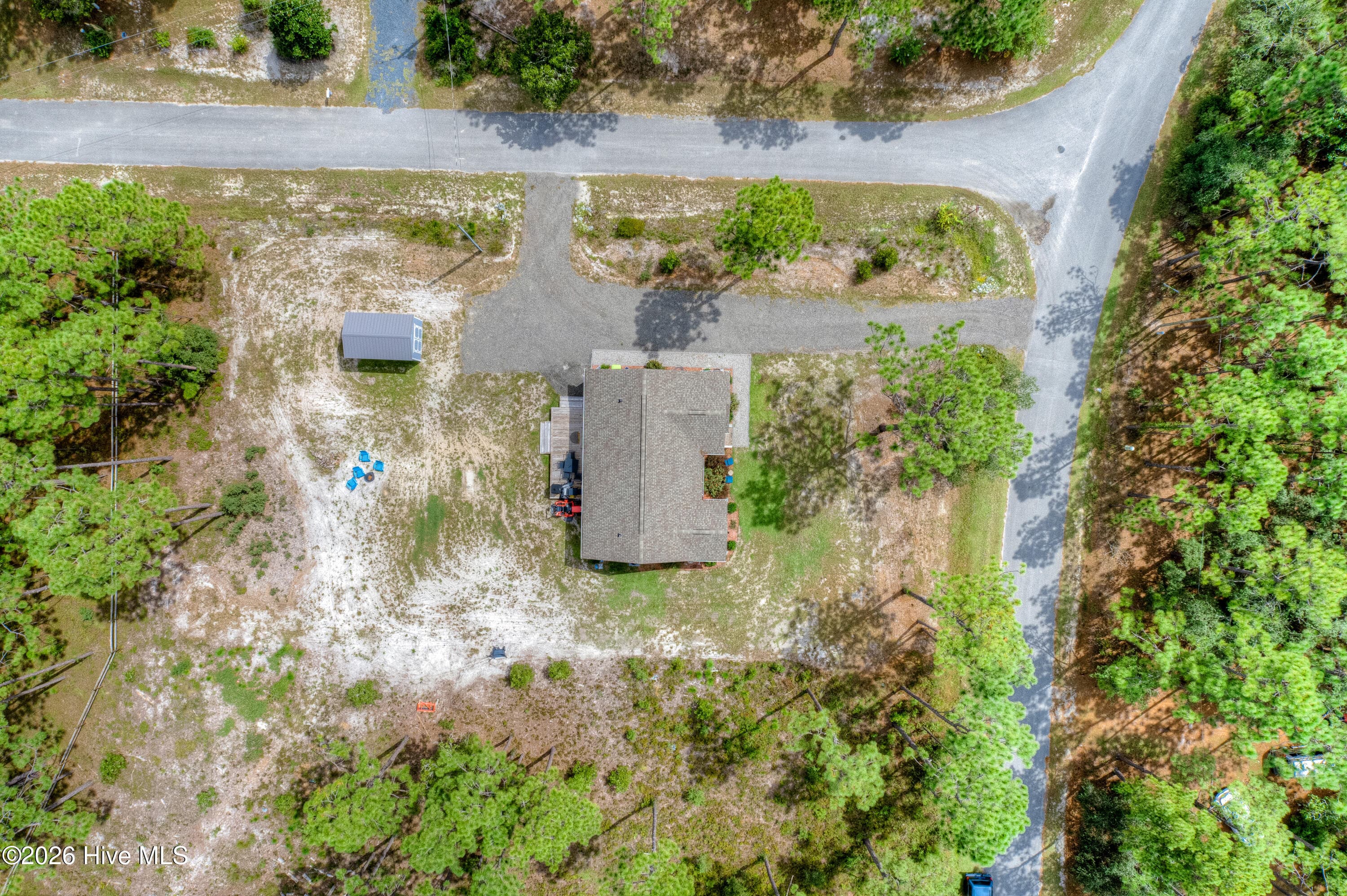 Aerial - 1053 Springdale Road, Southport, NC 28461