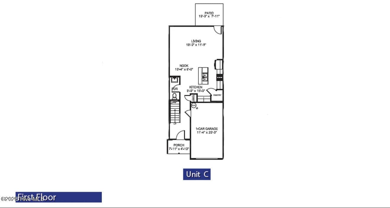 Townhouse at 2015 Tharrington Way, Rocky Mount, NC 27803, photo 26 of 31
