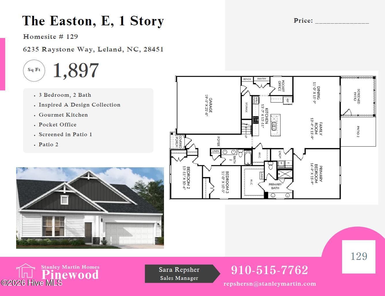 Single Family Residence at 6235 Raystone Way, Leland, NC 28451, photo 3 of 62