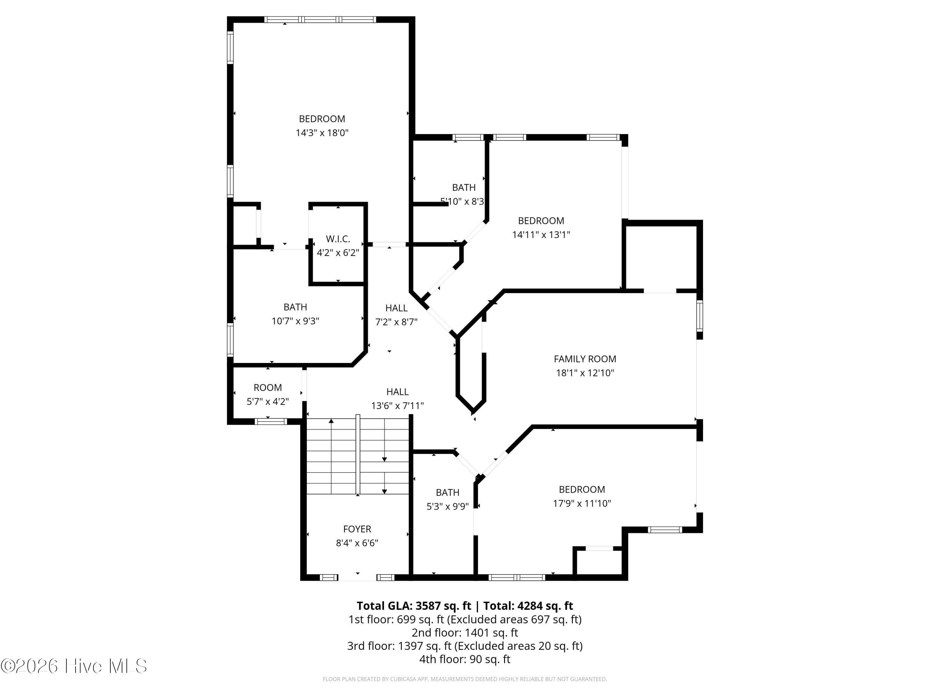 2nd Level Layout - 4204 Emerald Drive, Emerald Isle, NC 28594