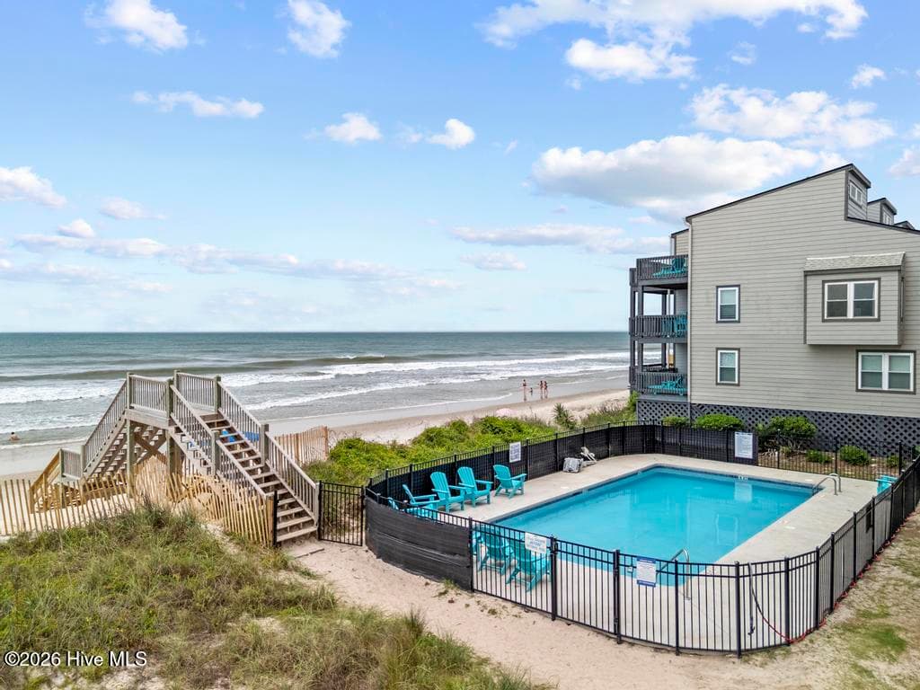 Community pool & Beach Access - 1930 New River Inlet Road, North Topsail Beach, NC 28460