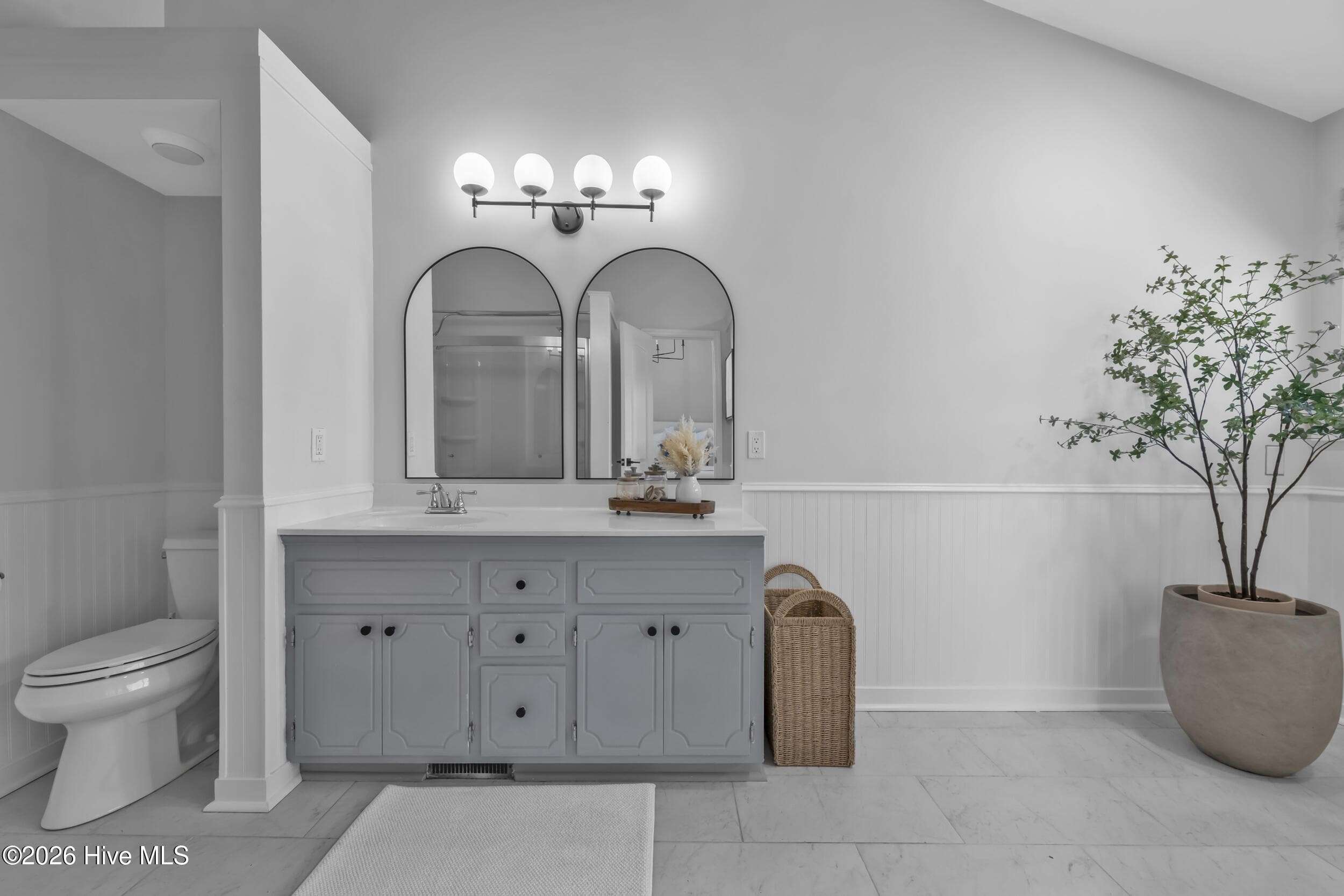 Bathroom at owner's bedroom - 401 S Lake Drive, Thomson, GA 30824