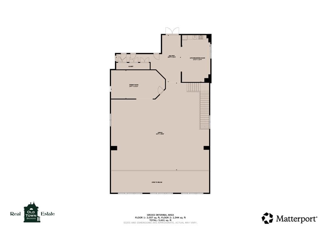 2nd floor. Not shown is the back bathrooms - 89 Sycamore Street, Murphy, NC 28906
