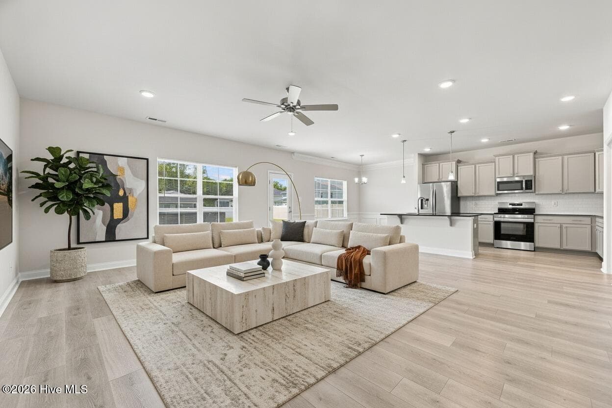 virtually staged - 2714 Eliana Lane, Winterville, NC 28590