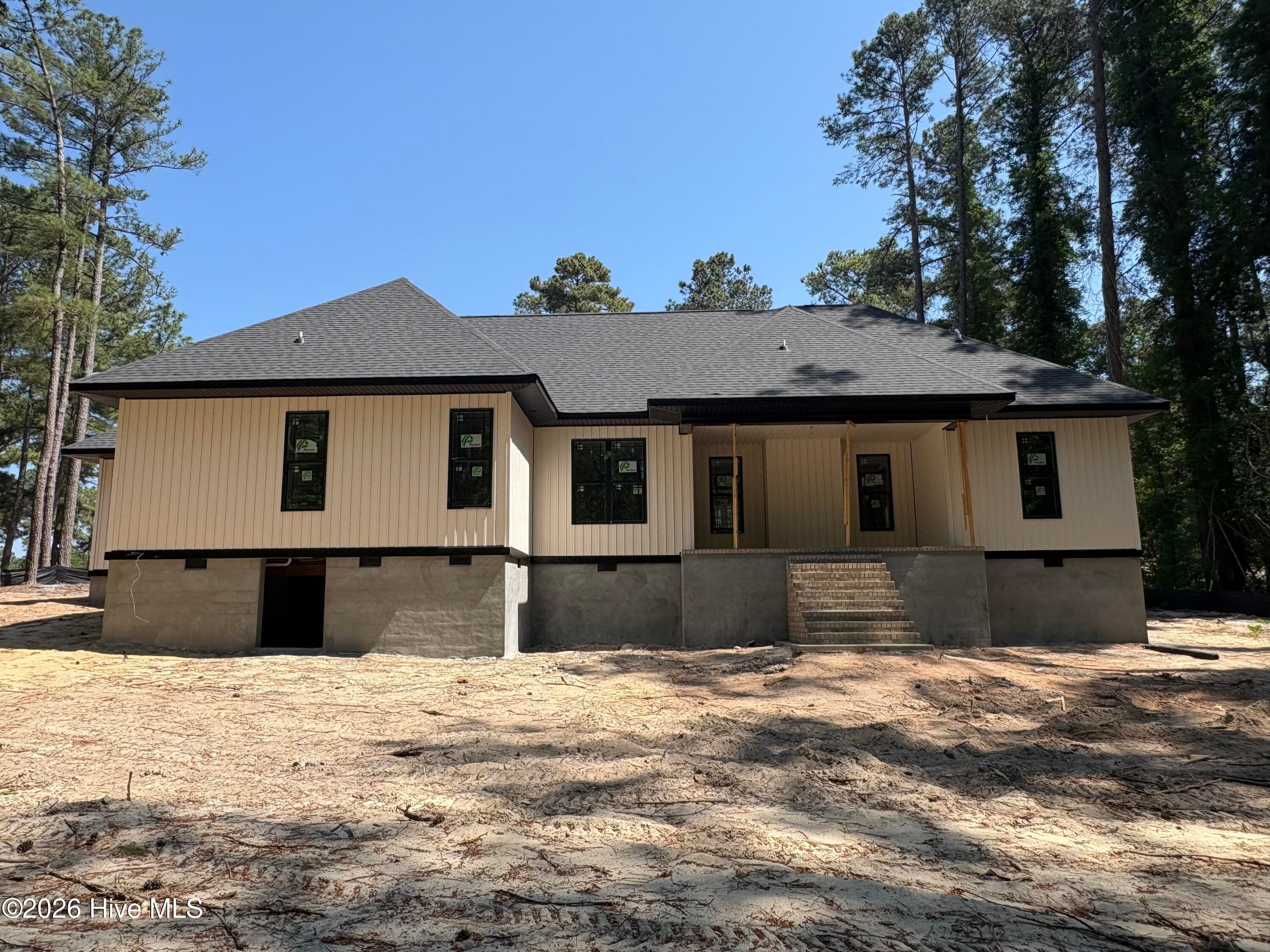 Rear view of home - 40 S Shamrock Drive, Jackson Springs, NC 27281