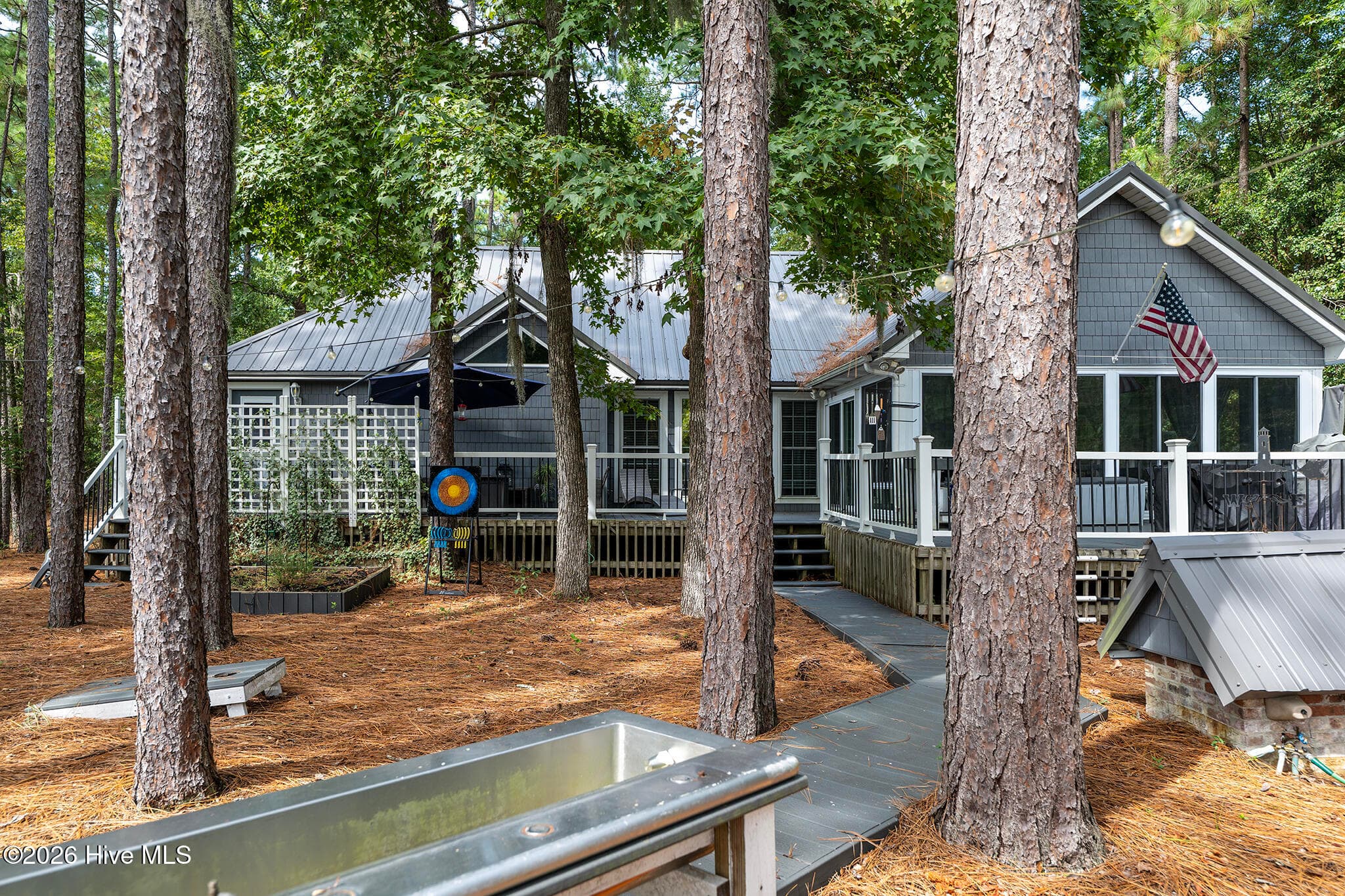 Back of Home - 106 Windlass Way, Aurora, NC 27806