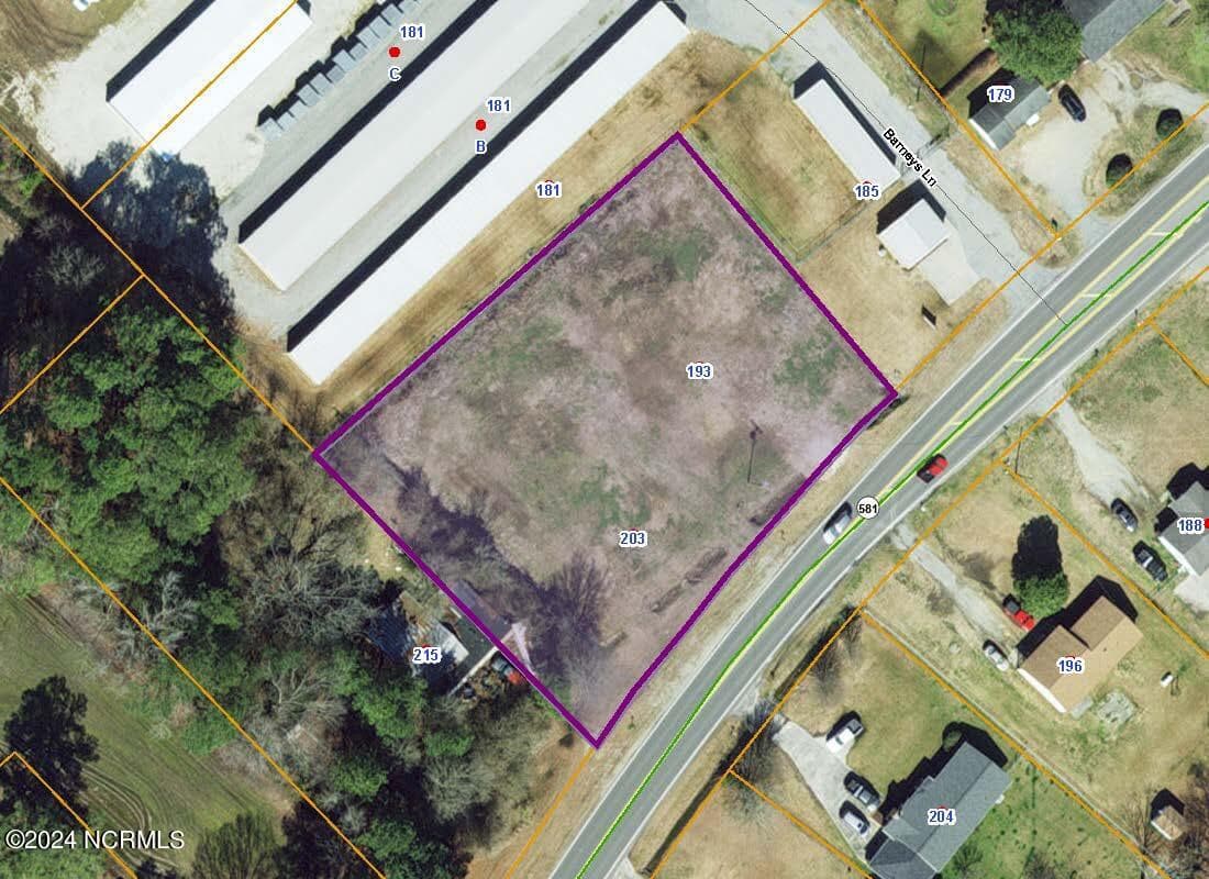 Tax Map - the tax office has not updated this map yet since the plat map was done in December 2024. - 203 S Nc-581 Highway, Goldsboro, NC 27530, Goldsboro