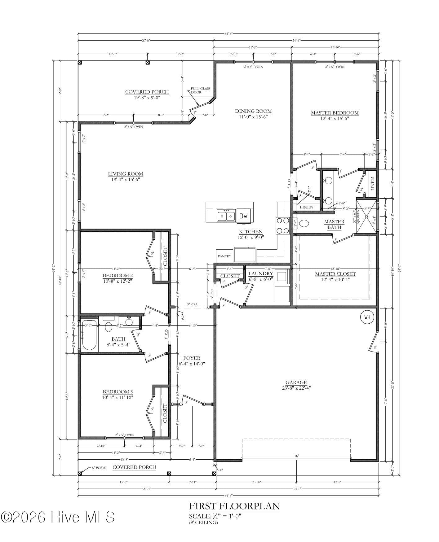 Floor plan - 31 Currituck Court, Oriental, NC 28571