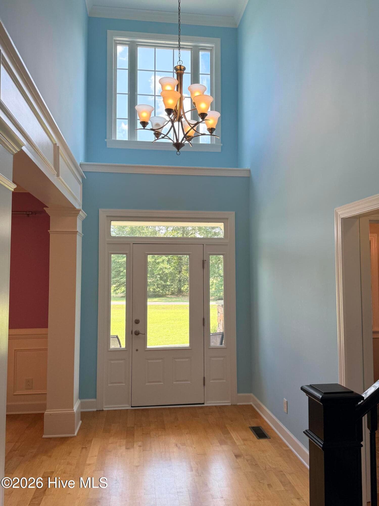 Grand foyer entrance - 173 Buck Branch Drive, Warsaw, NC 28398, Warsaw