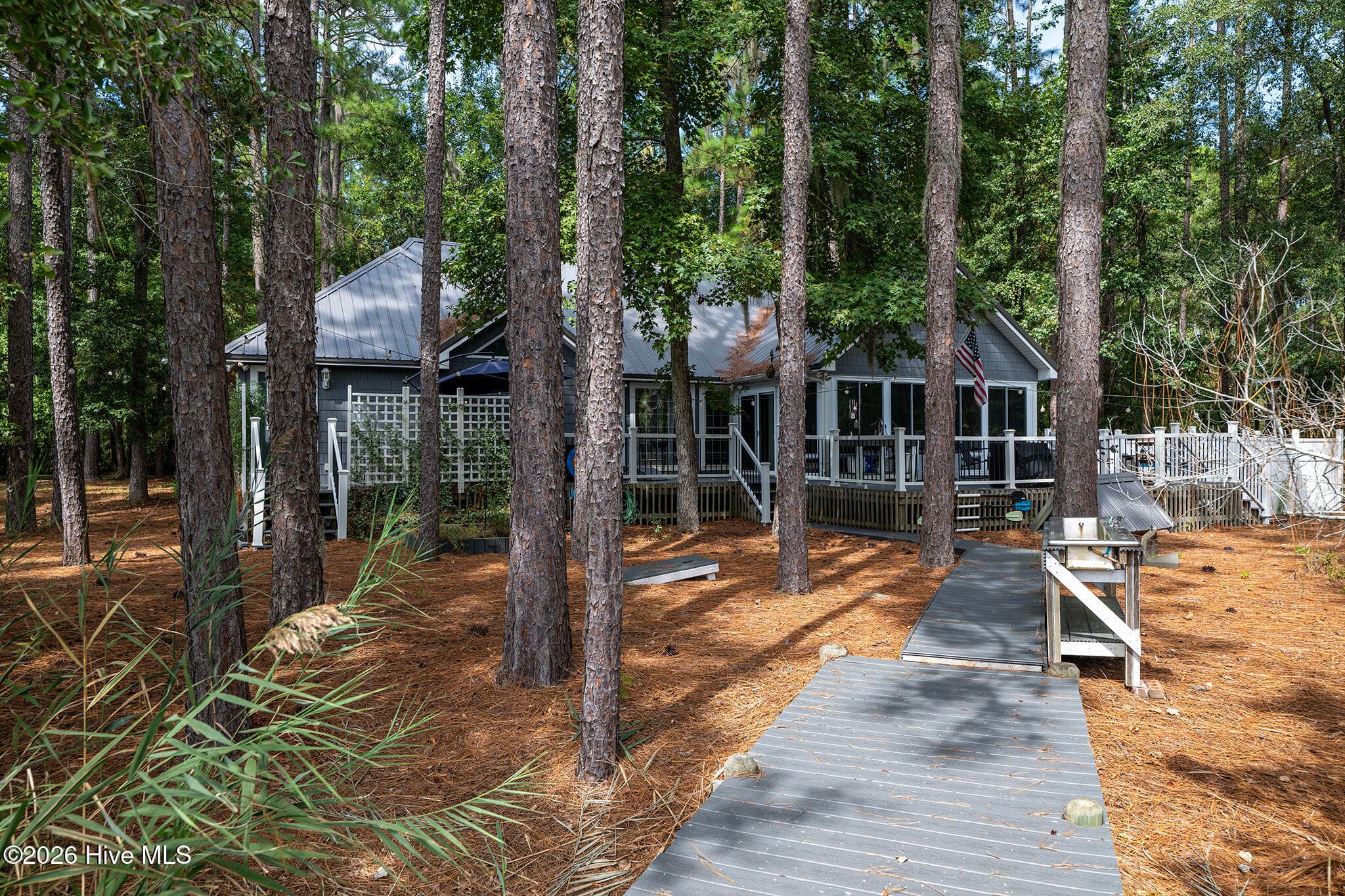 Back Yard - 106 Windlass Way, Aurora, NC 27806