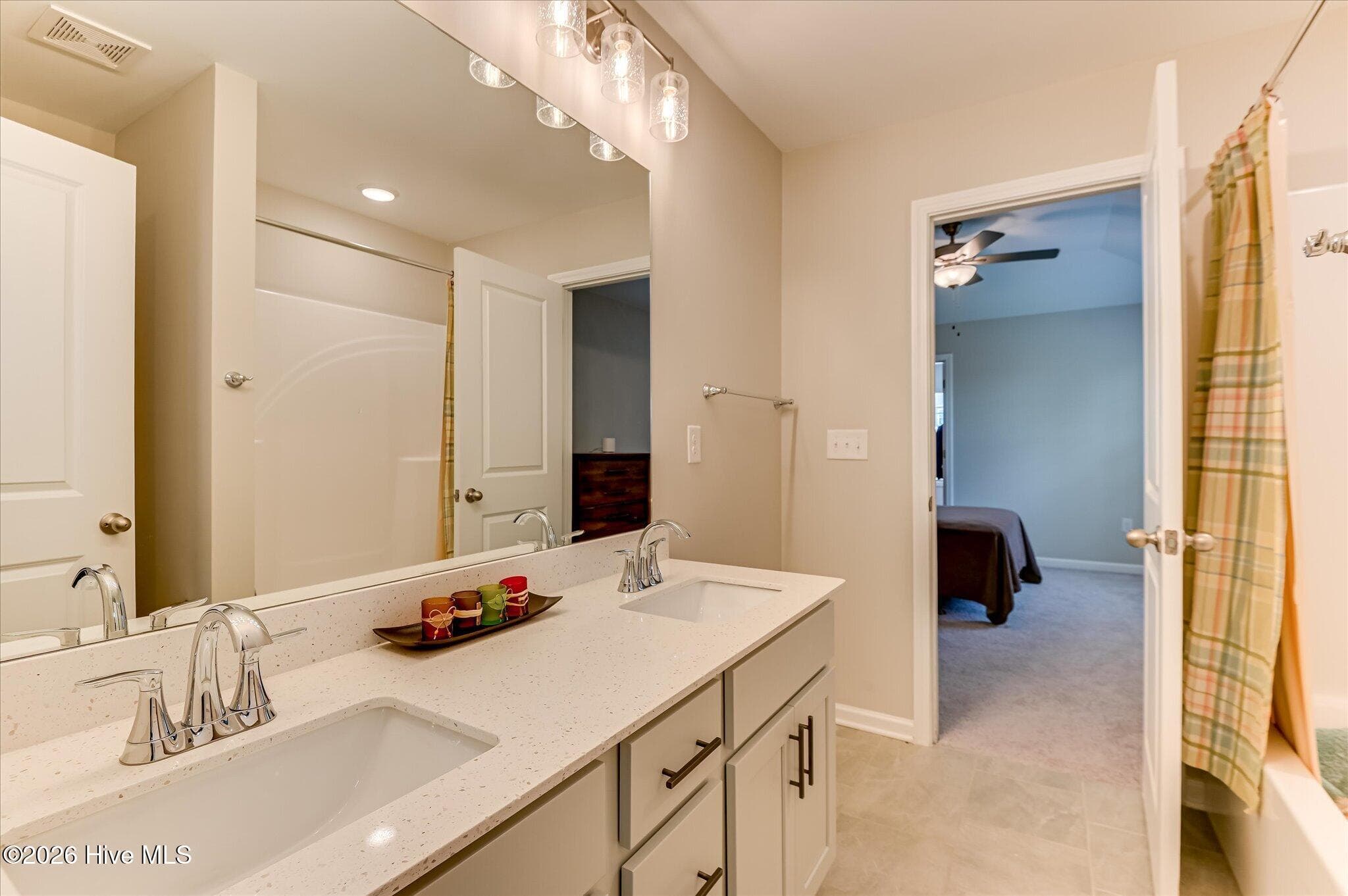 Upstairs Full "Jack and Jill" Bathroom - 257 Haverford Drive, Grovetown, GA 30813