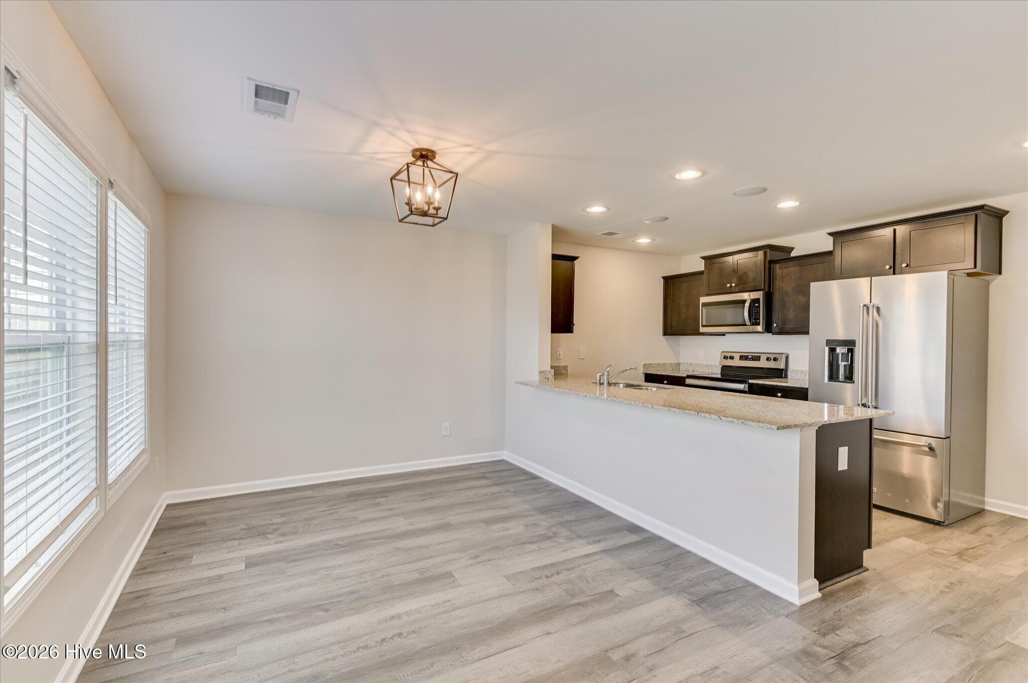 Dining area/Kitchen - 4033 Thimbleberry Drive, Graniteville, SC 29829