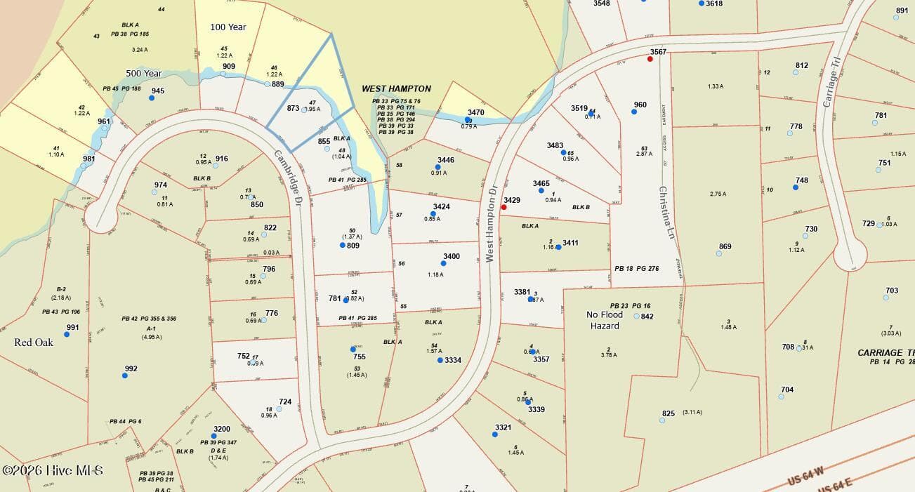 Residential Land at 873 47 A Cambridge Drive, Rocky Mount, NC 27804, photo 3 of 3
