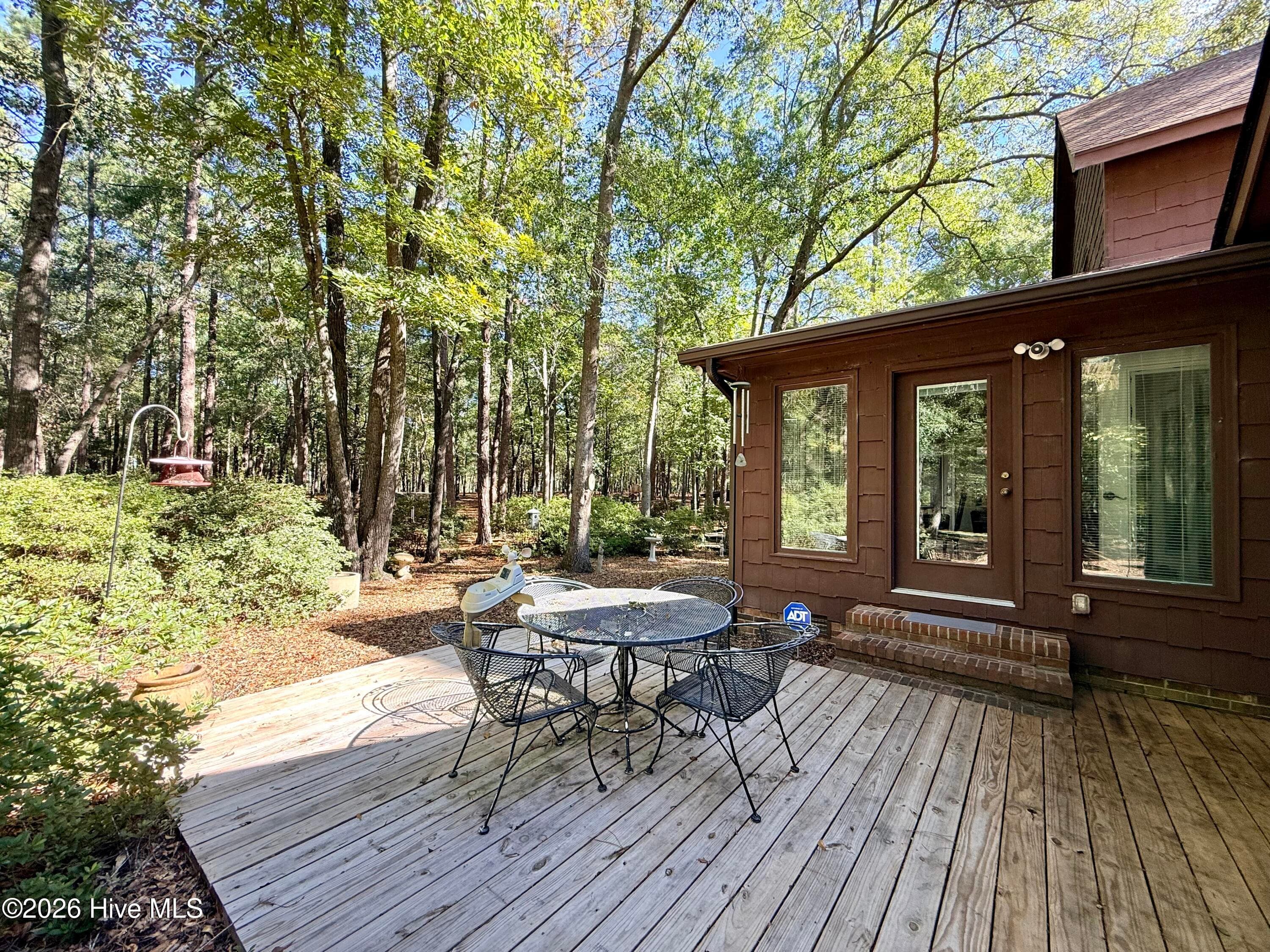 one of several decks - 12681 Blues Farm Road, Laurinburg, NC 28352