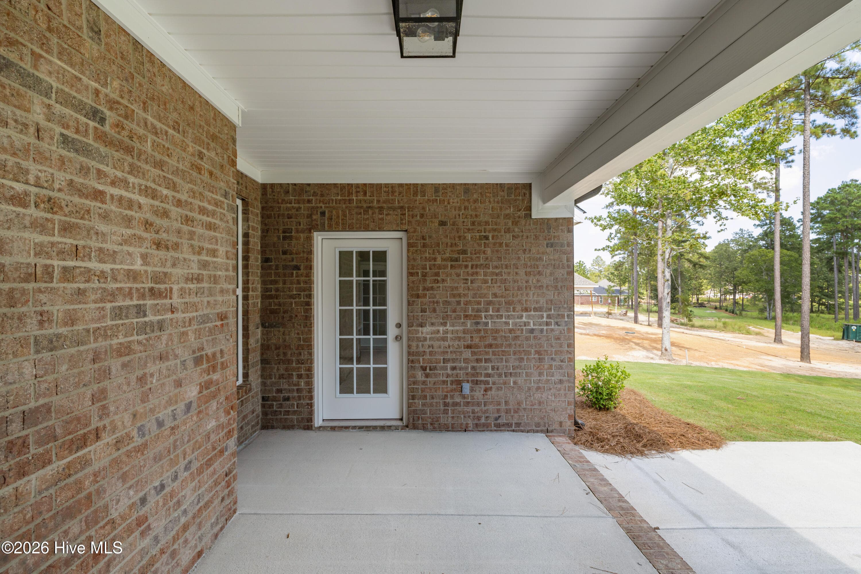 Extended, Uncovered Rear Patio - 10382 Helmsdale Drive, Aiken, SC 29803