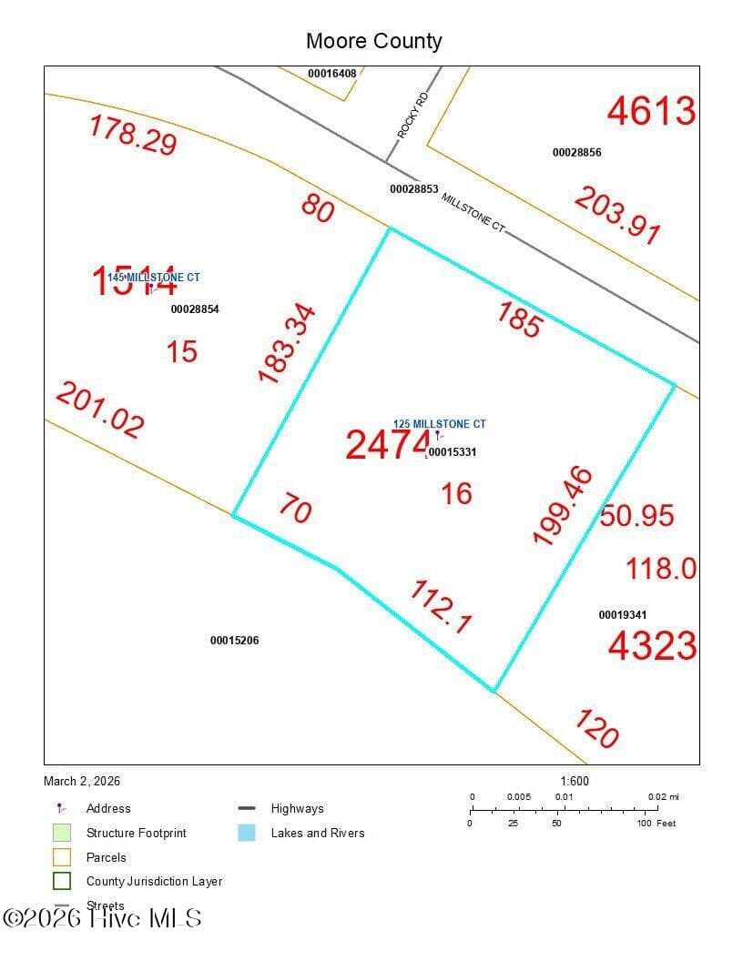 Residential Lot at 125 Millstone Court, West End, NC 27376, photo 3 of 4
